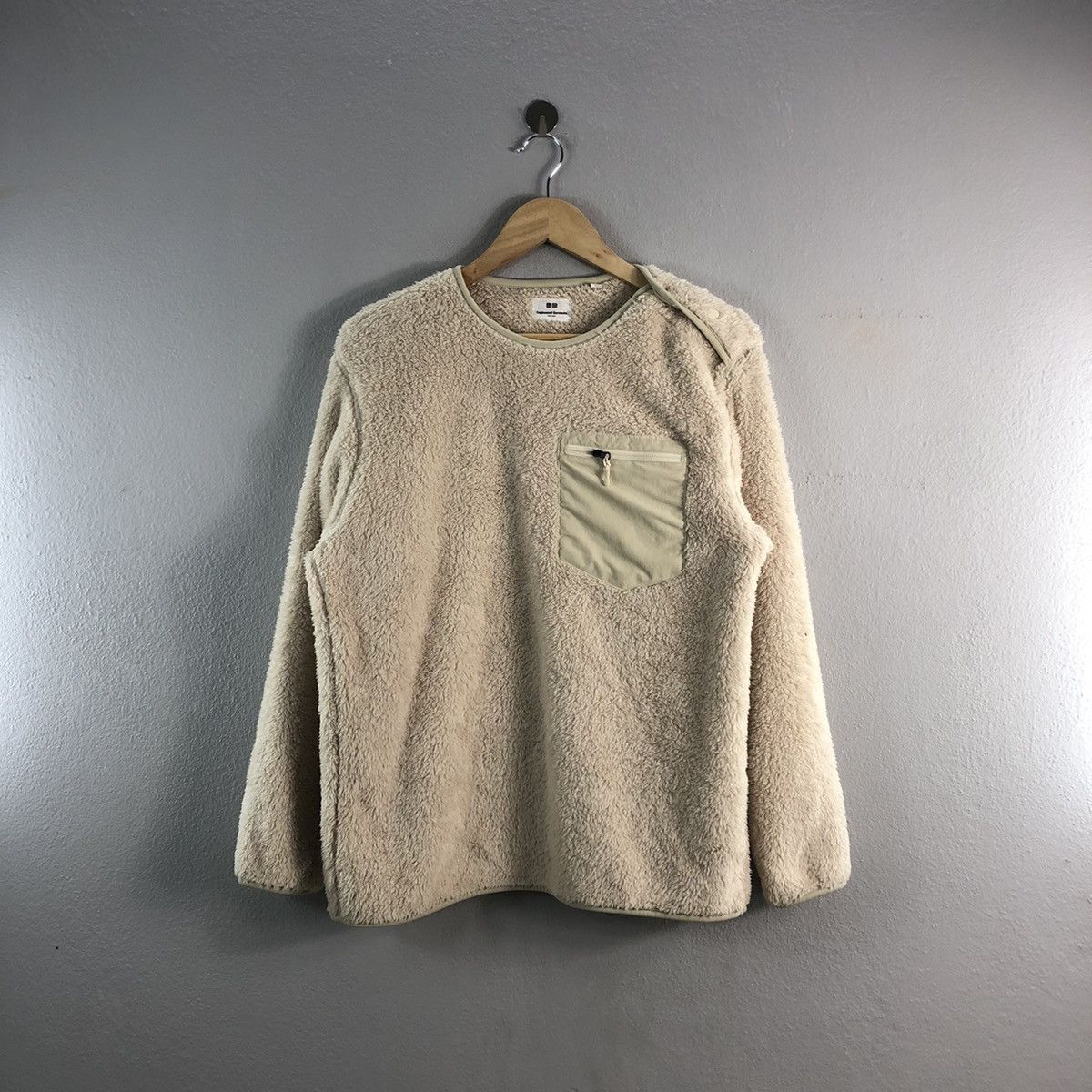 Uniqlo X Engineered Garments Bulky Fleece Jumper Sweatshirt