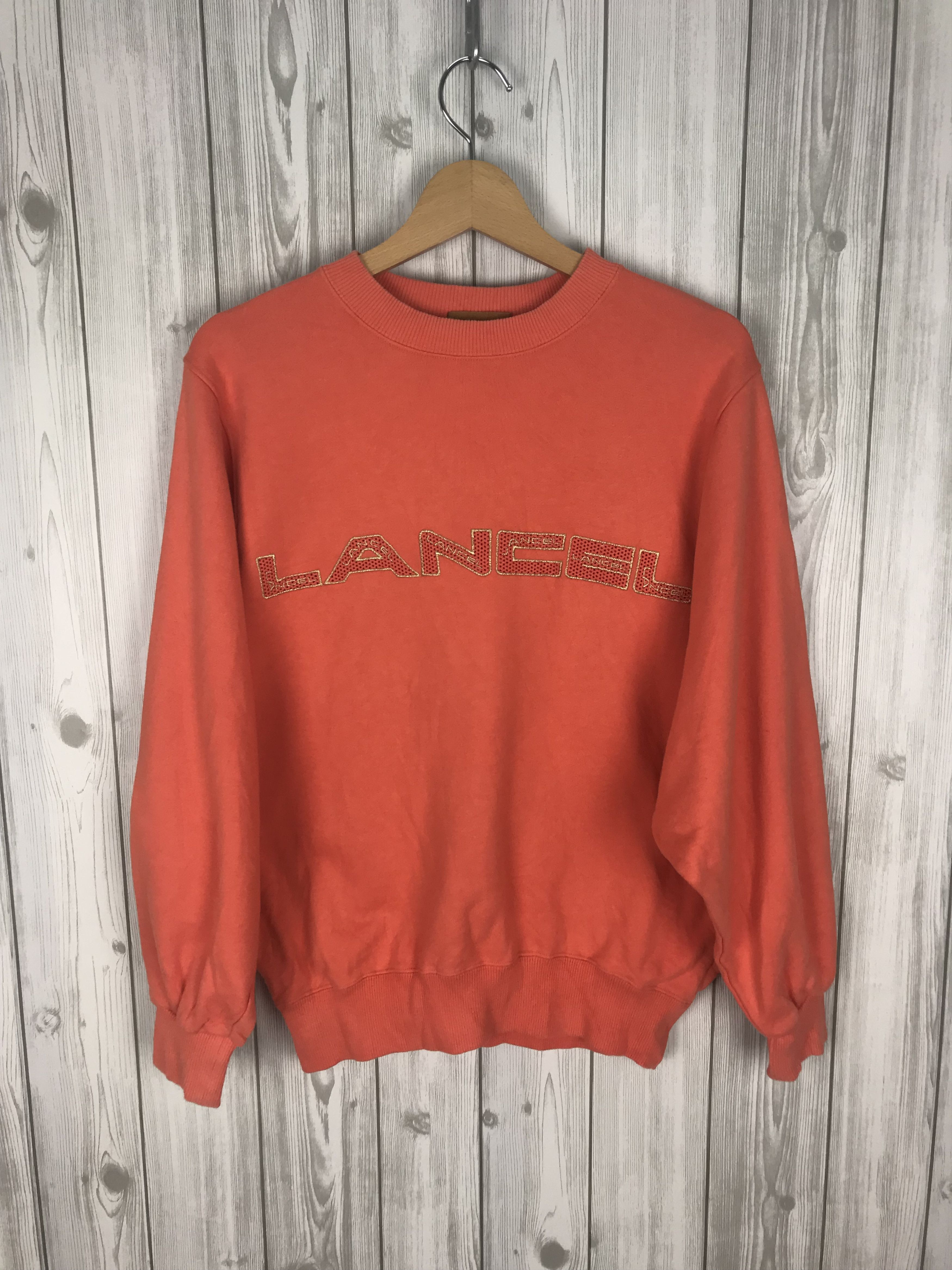 Vintage LANCEL PARIS Embroidered Sweatshirt