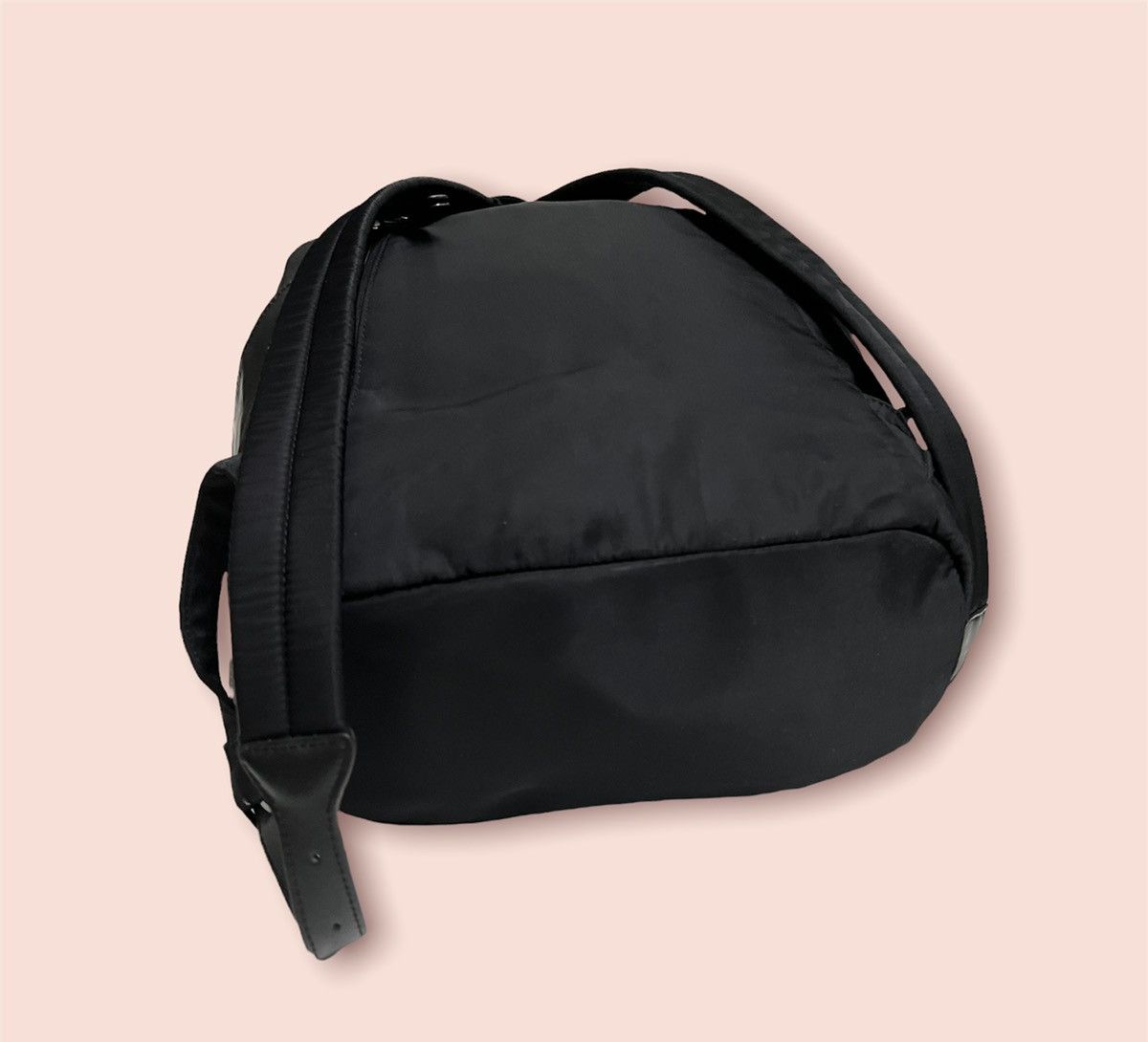 Designer × Vintage × agnes b. AGNES B. NYLON/LEATHER DAYPACK Size ONE SIZE - 5 Thumbnail