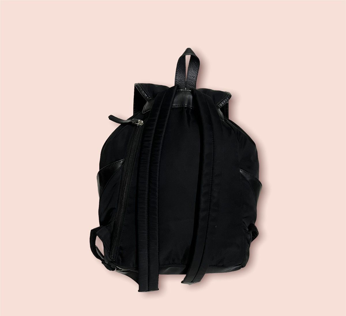 Designer × Vintage × agnes b. AGNES B. NYLON/LEATHER DAYPACK Size ONE SIZE - 4 Thumbnail