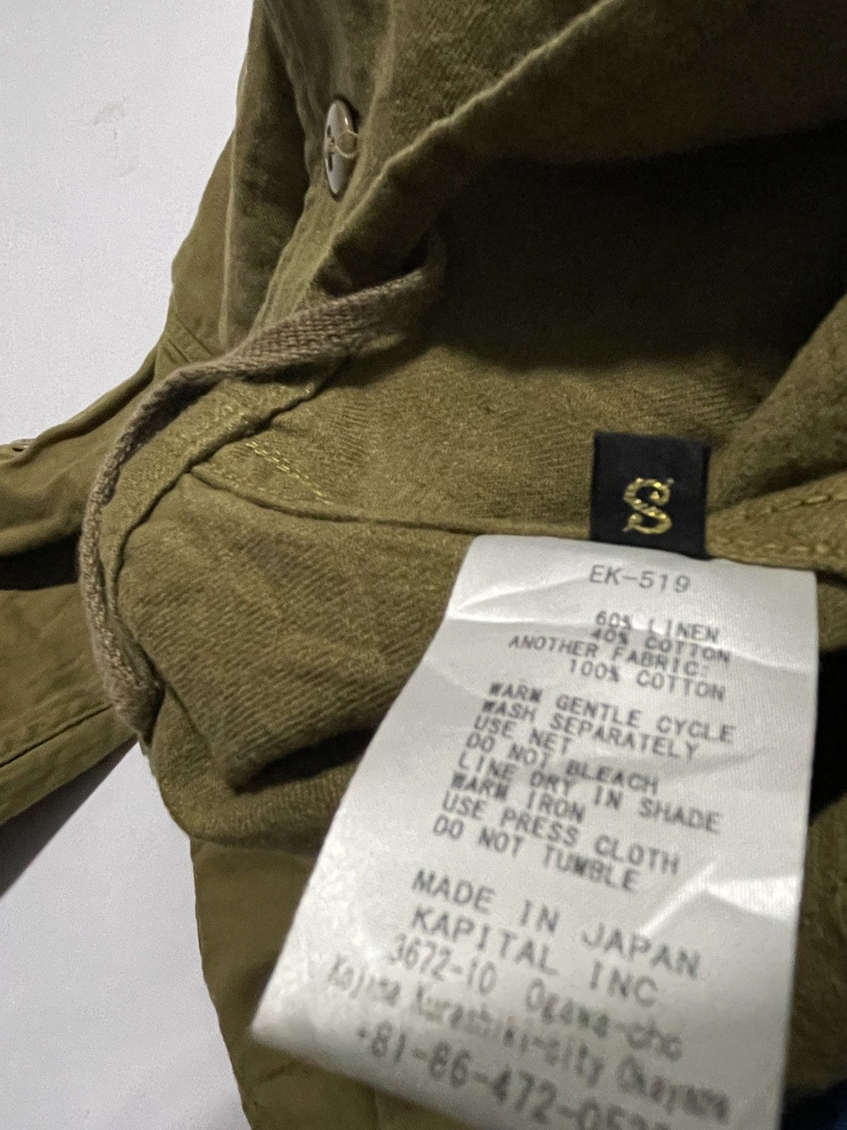 Vintage KAPITAL K.P.A.M Army Field Ration Uniform - Size 1 - www.i
