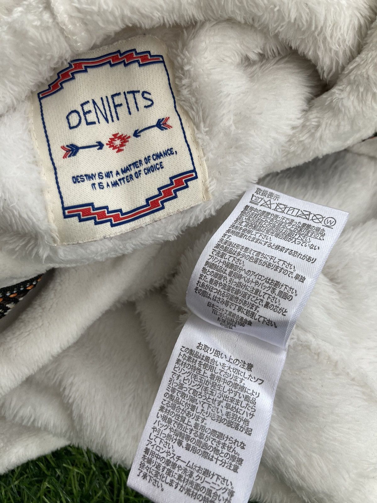 Japanese Brand DENIFITS NATIVE NAVAJO SHERPA HOODIE Size US M / EU 48-50 / 2 - 7 Thumbnail