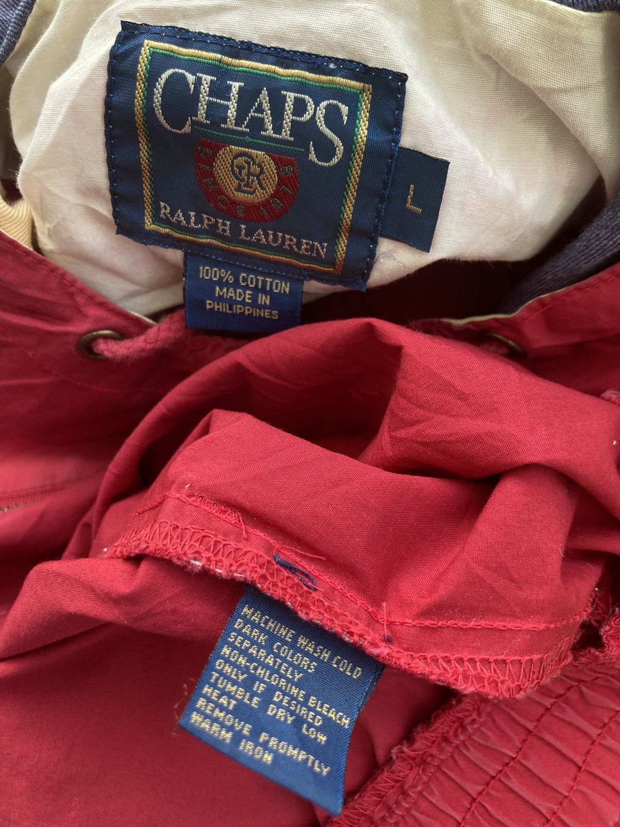 Chaps Ralph Lauren CHAPS RALPH LAUREN HOODIE JACKET Size US L / EU 52-54 / 3 - 8 Thumbnail