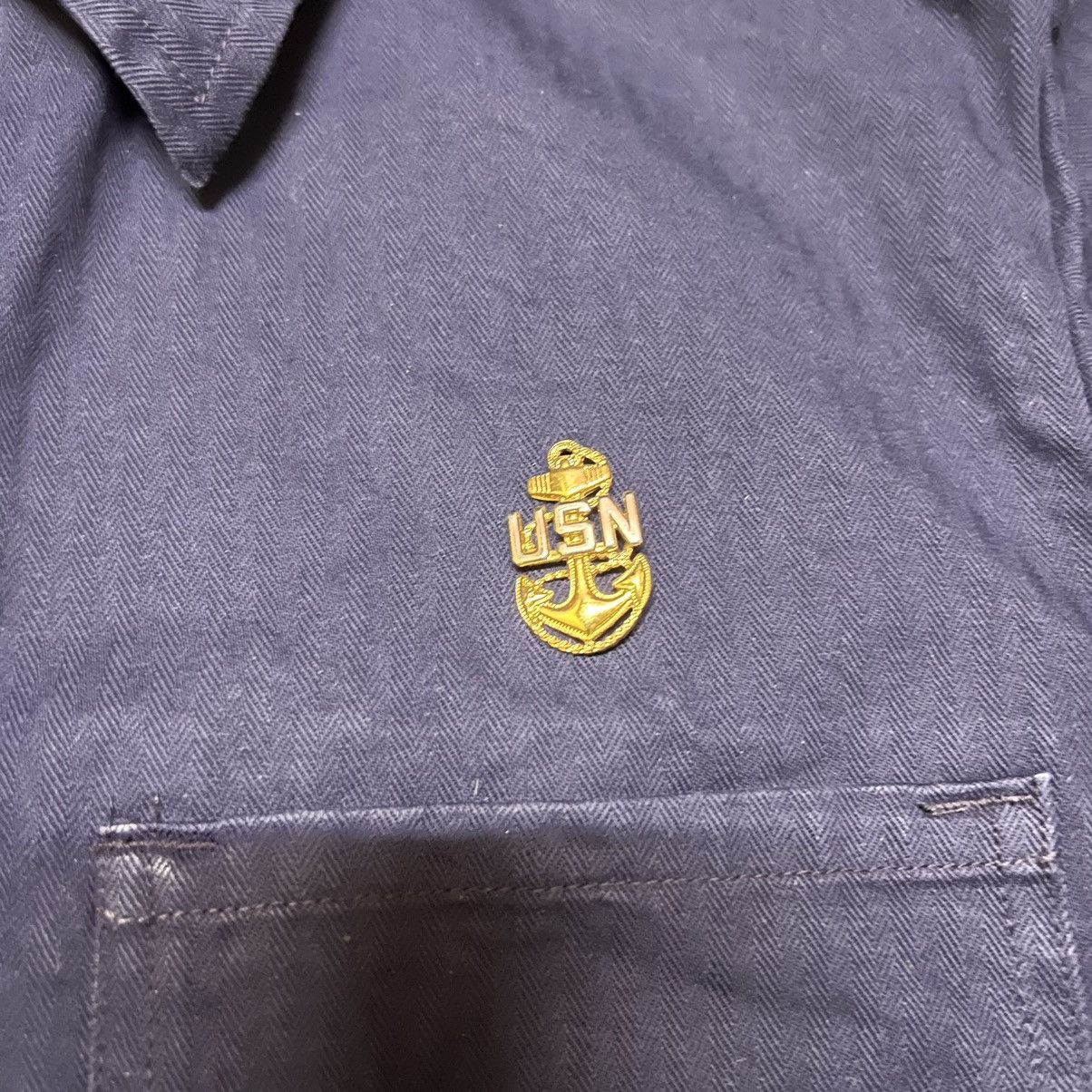 Vintage Vintage USN Chore Jacket Size US M / EU 48-50 / 2 - 2 Thumbnail
