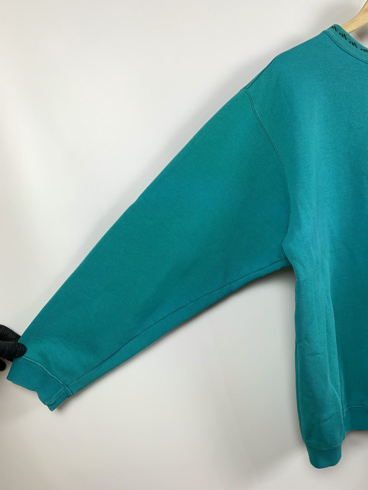 Adidas 90s Vintage Adidas Equipment Green Crewneck Sweatshirt Size US M / EU 48-50 / 2 - 12 Thumbnail