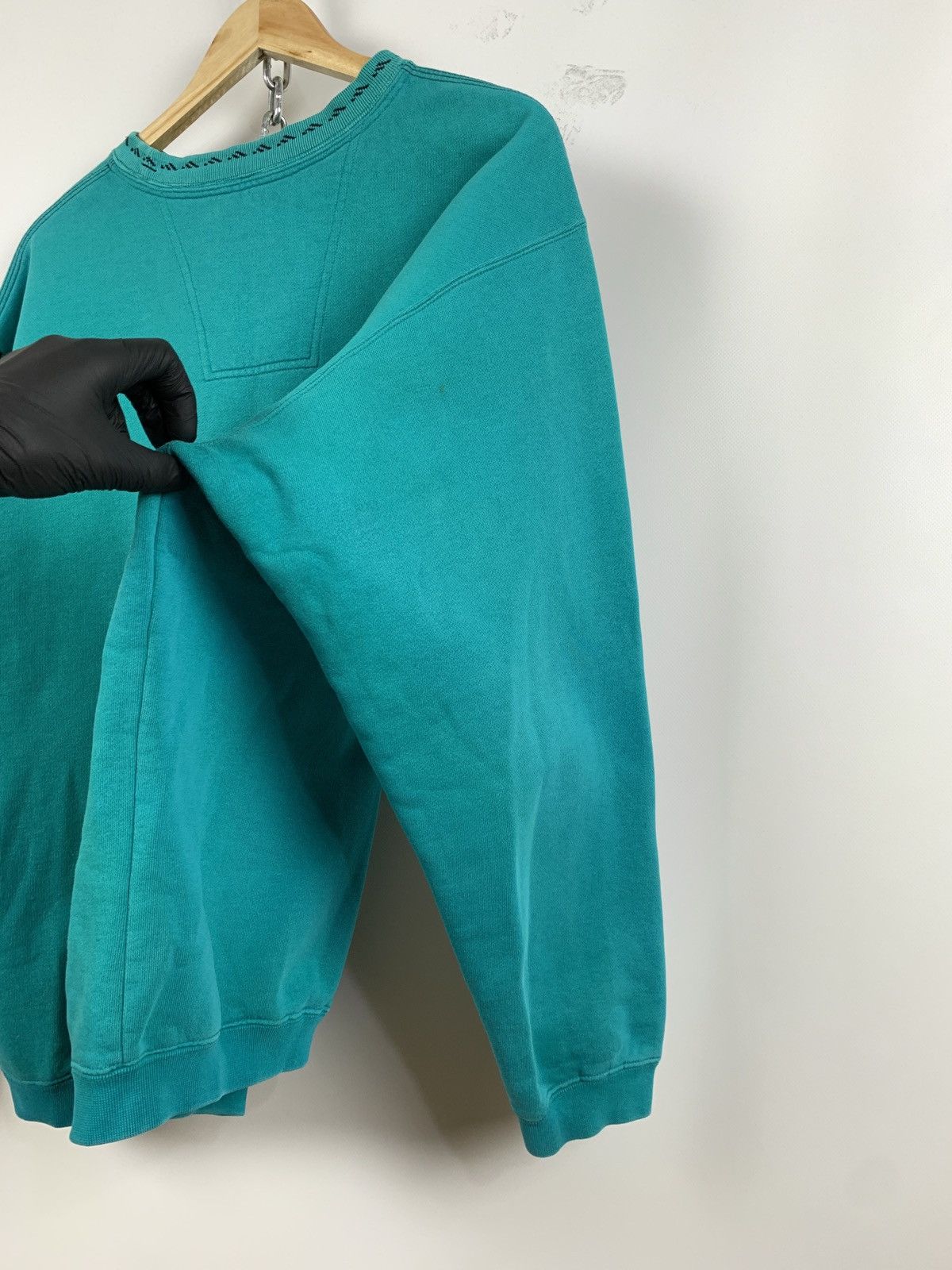 Adidas 90s Vintage Adidas Equipment Green Crewneck Sweatshirt Size US M / EU 48-50 / 2 - 16 Thumbnail