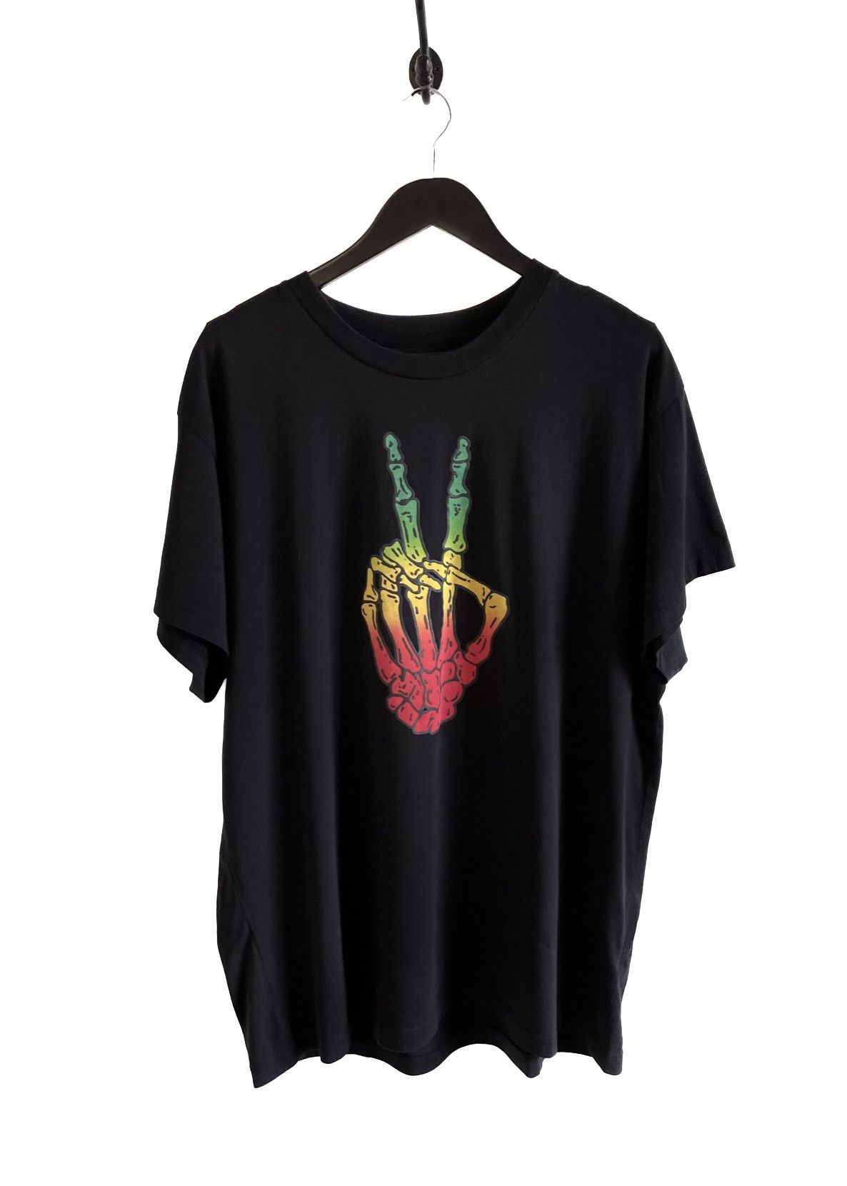 Amiri Amiri Black Peace Bones T-Shirt Size US M / EU 48-50 / 2 - 1 Thumbnail