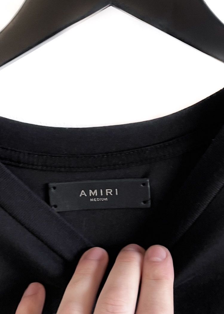Amiri Amiri Black Peace Bones T-Shirt Size US M / EU 48-50 / 2 - 3 Thumbnail