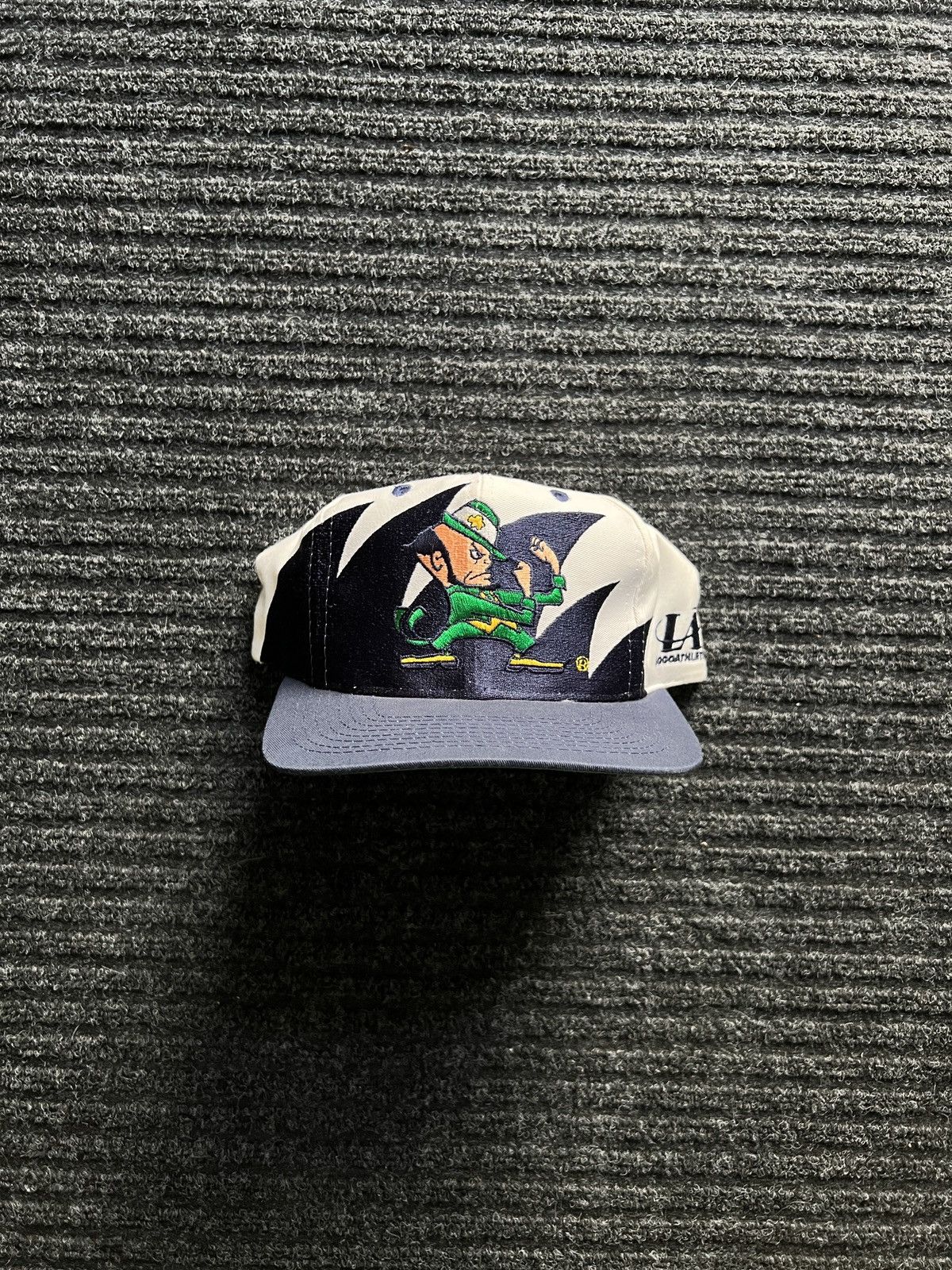 Vintage Logo buy Athletic Notre Dame SharkTooth Snapback