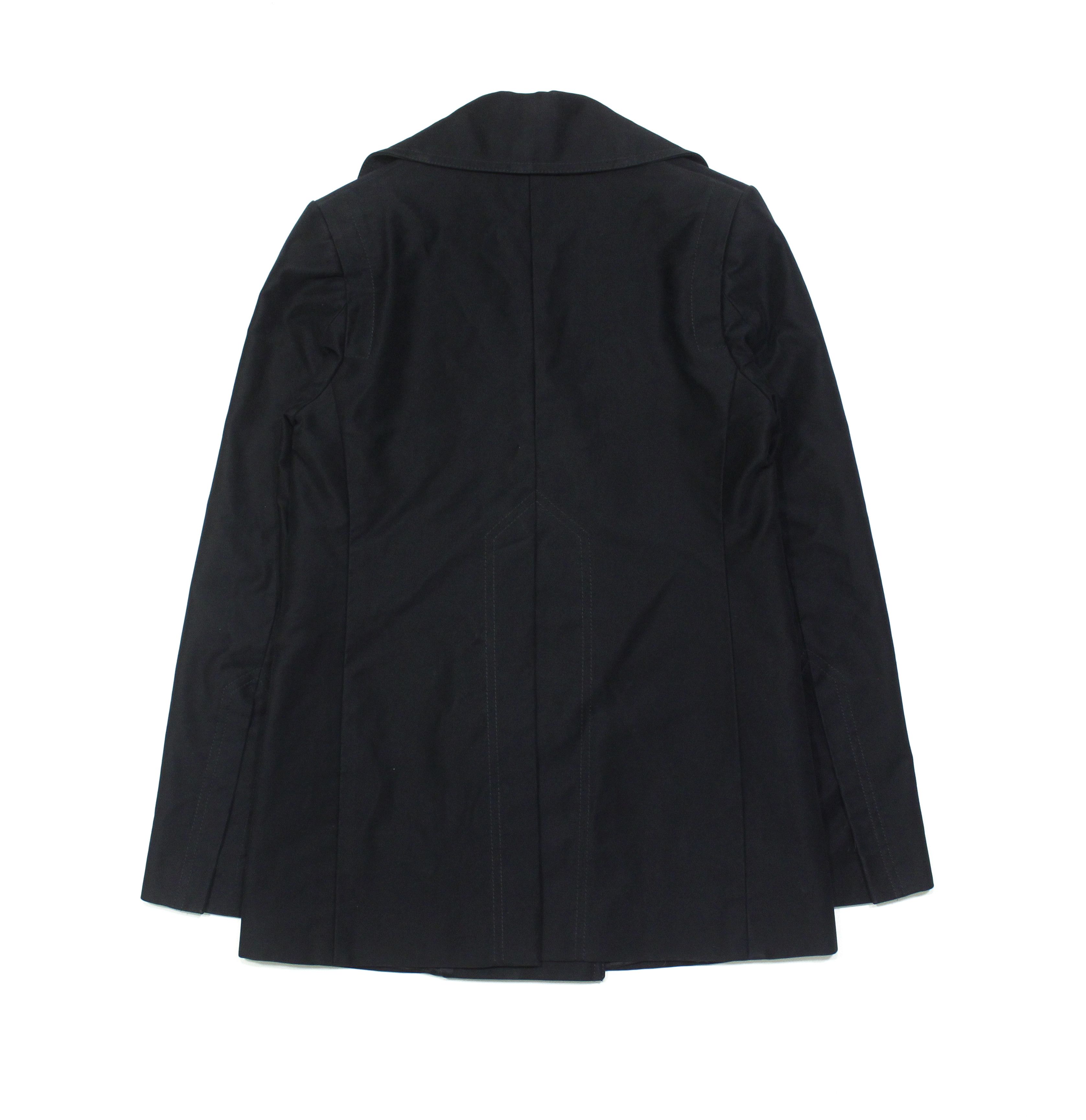 Gucci 90S Women's Tom Ford Era Vintage Black Overcoat Size ONE SIZE - 2 Thumbnail
