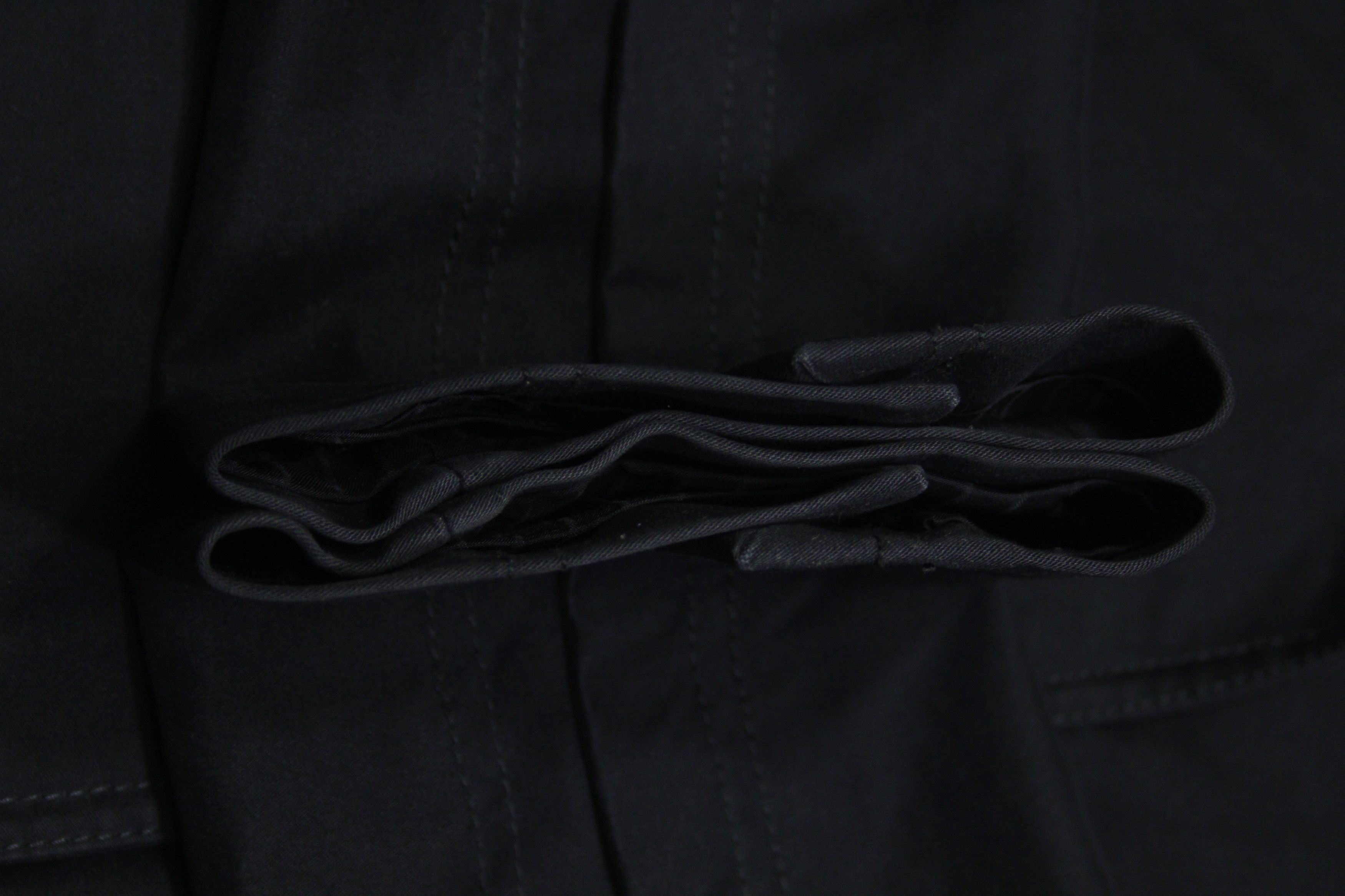 Gucci 90S Women's Tom Ford Era Vintage Black Overcoat Size ONE SIZE - 8 Thumbnail