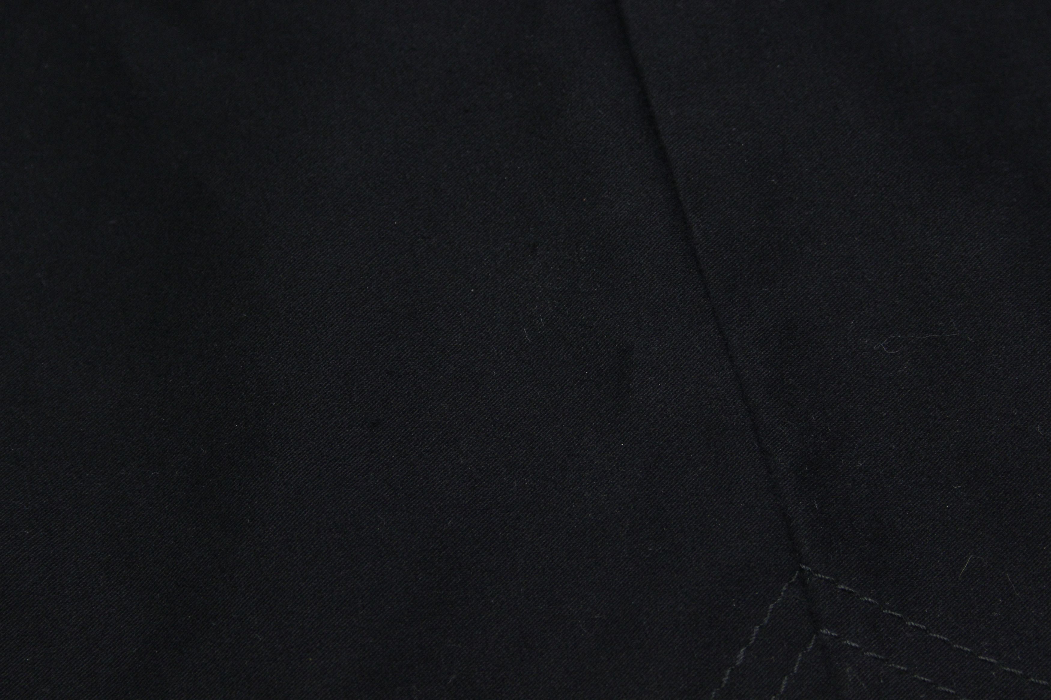 Gucci 90S Women's Tom Ford Era Vintage Black Overcoat Size ONE SIZE - 10 Thumbnail
