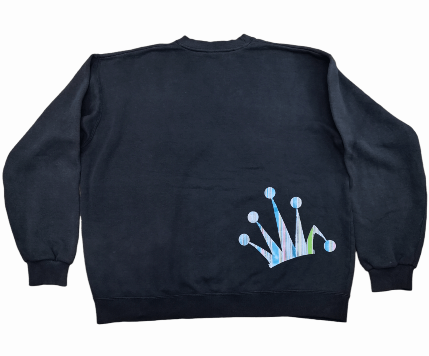 STUSSY classic spellout logo crewneck sweatshirt