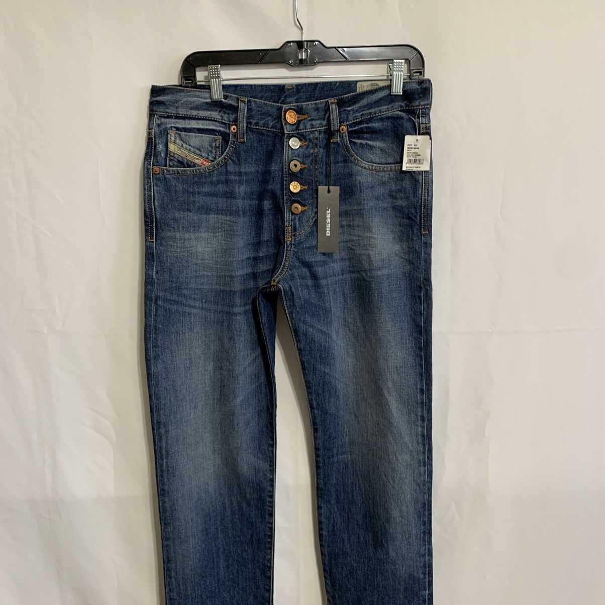 Diesel MHarky-B Slim Skinny jeans nwt 208.00 Size US 30 / EU 46 - 1 Thumbnail