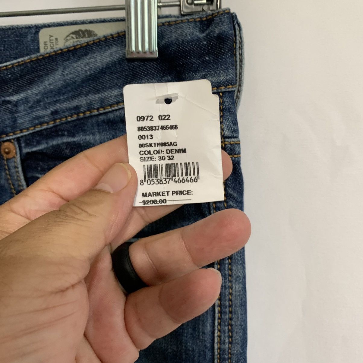 Diesel MHarky-B Slim Skinny jeans nwt 208.00 Size US 30 / EU 46 - 4 Thumbnail