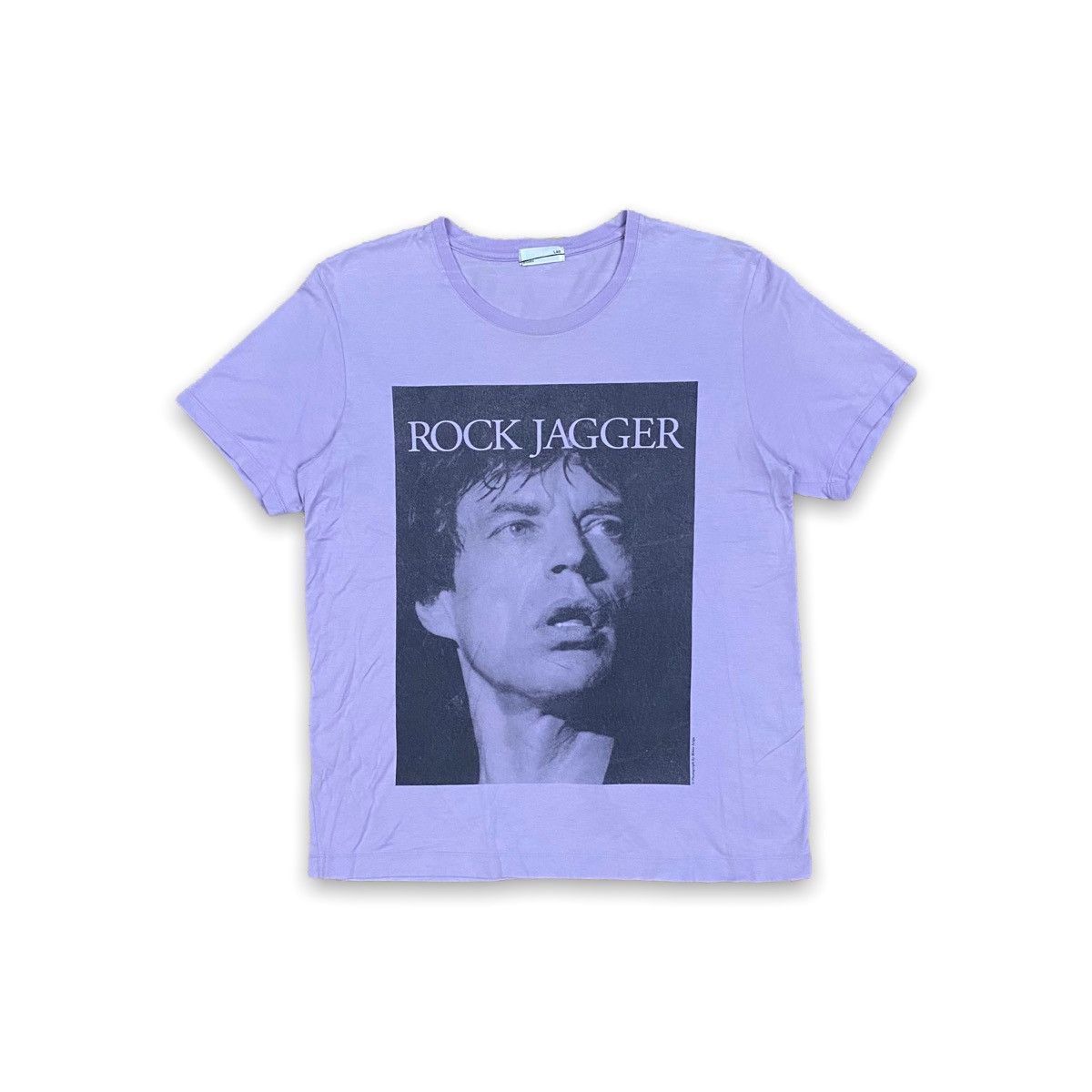 RARE LAD MUSICIAN ROCK JAGGER T SHIRT MICK JAGGER PHOTOPRINT