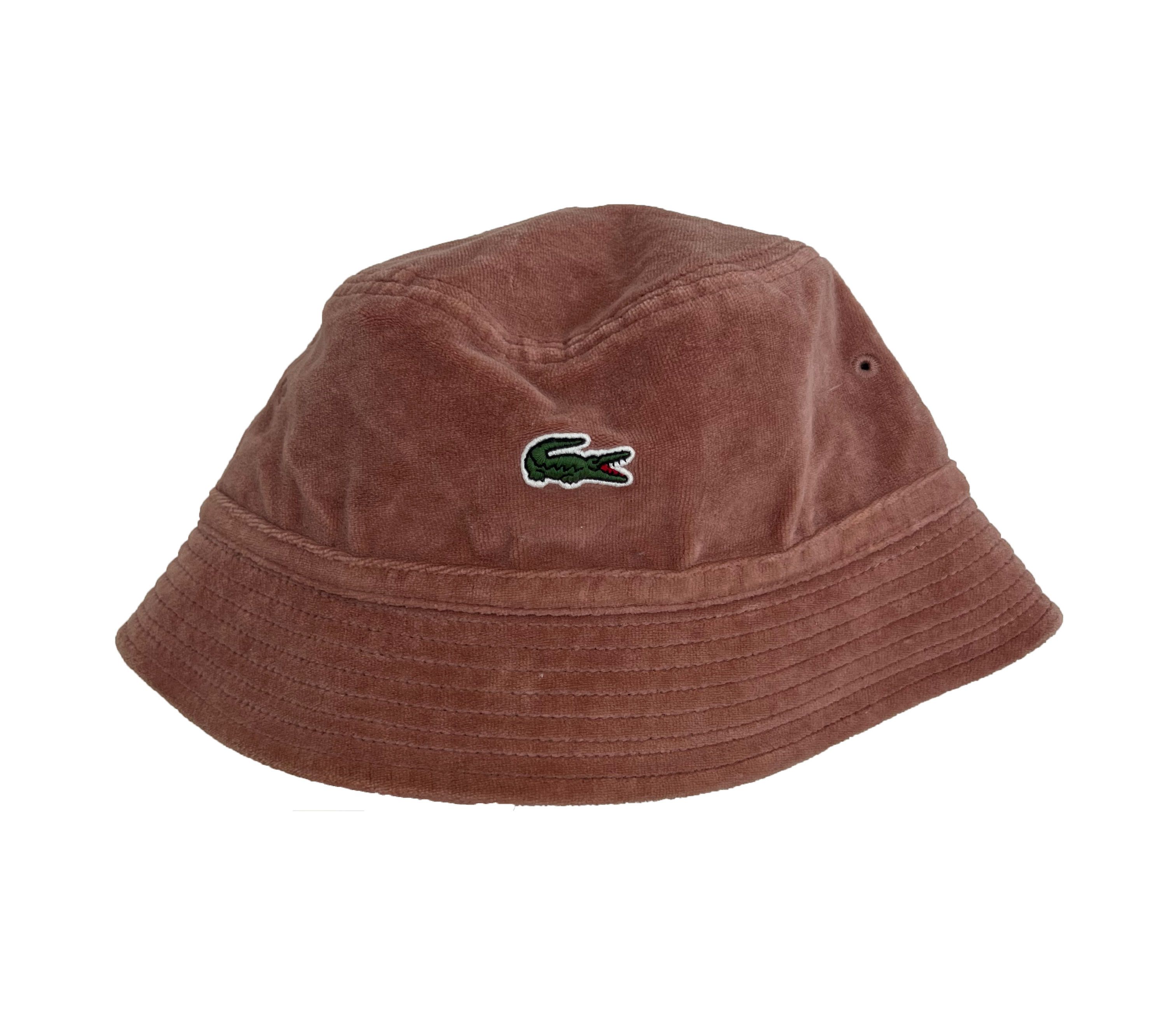 Supreme x lacoste clearance bucket hat