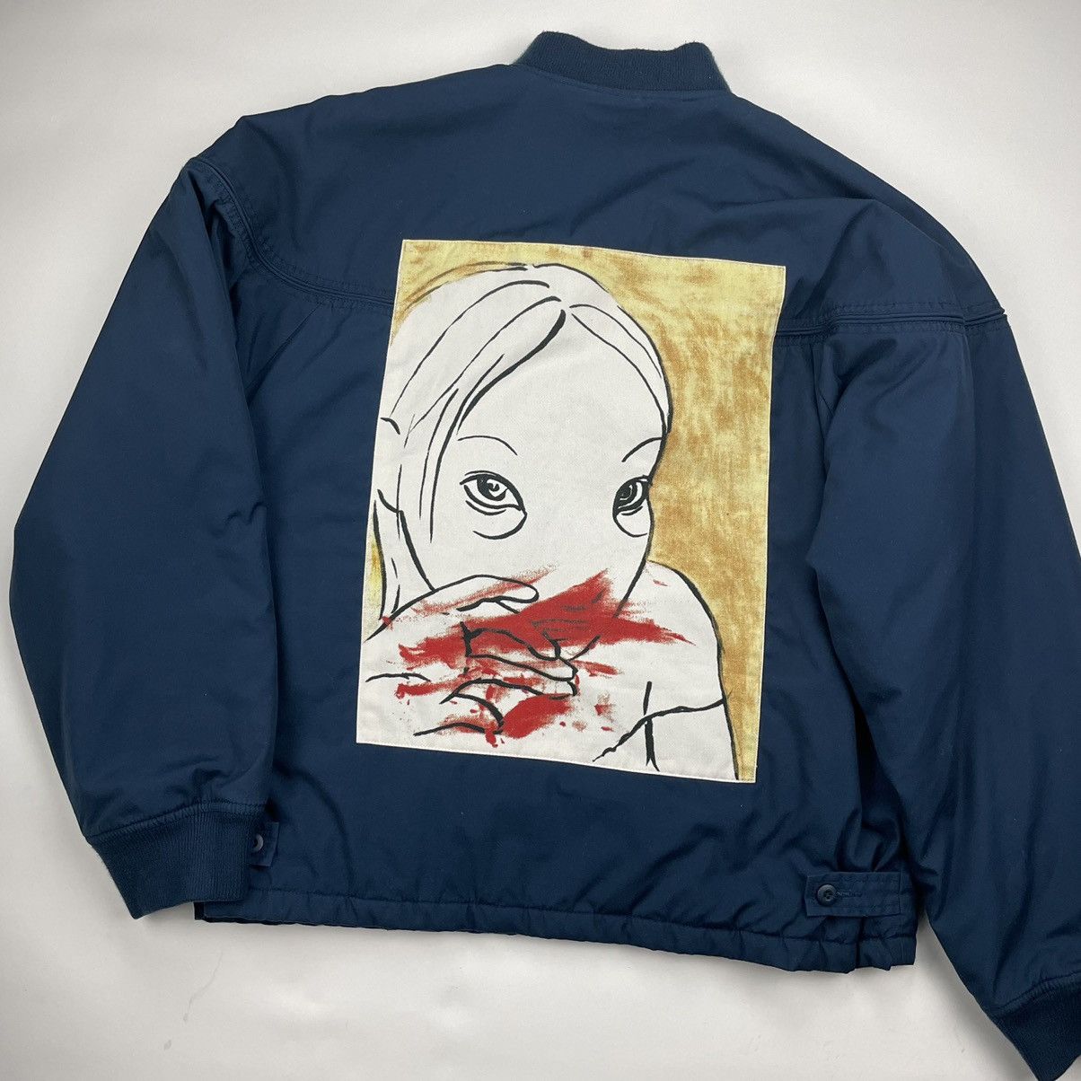 Supreme Supreme Rita Ackermann Mugshot Nosebleed Bomber Jacket M 
