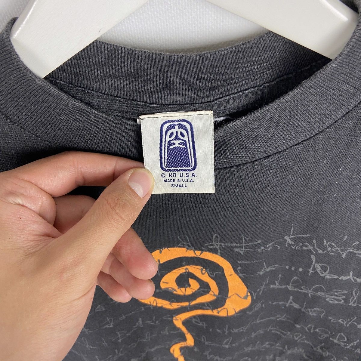 Vintage Vintage 90s Kū USA Hieroglyph Seal rare tee Japan style Size US S / EU 44-46 / 1 - 4 Thumbnail