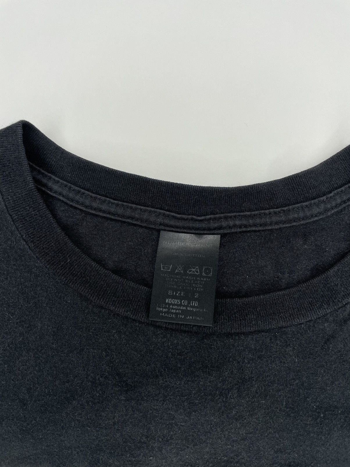 Number nine box logo tee