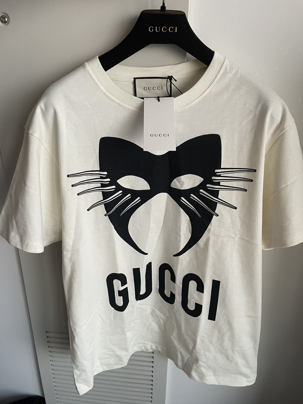 Gucci Super Runway Limited Edition Masked Logo Gucci Tee Size US L / EU 52-54 / 3 - 21 Thumbnail