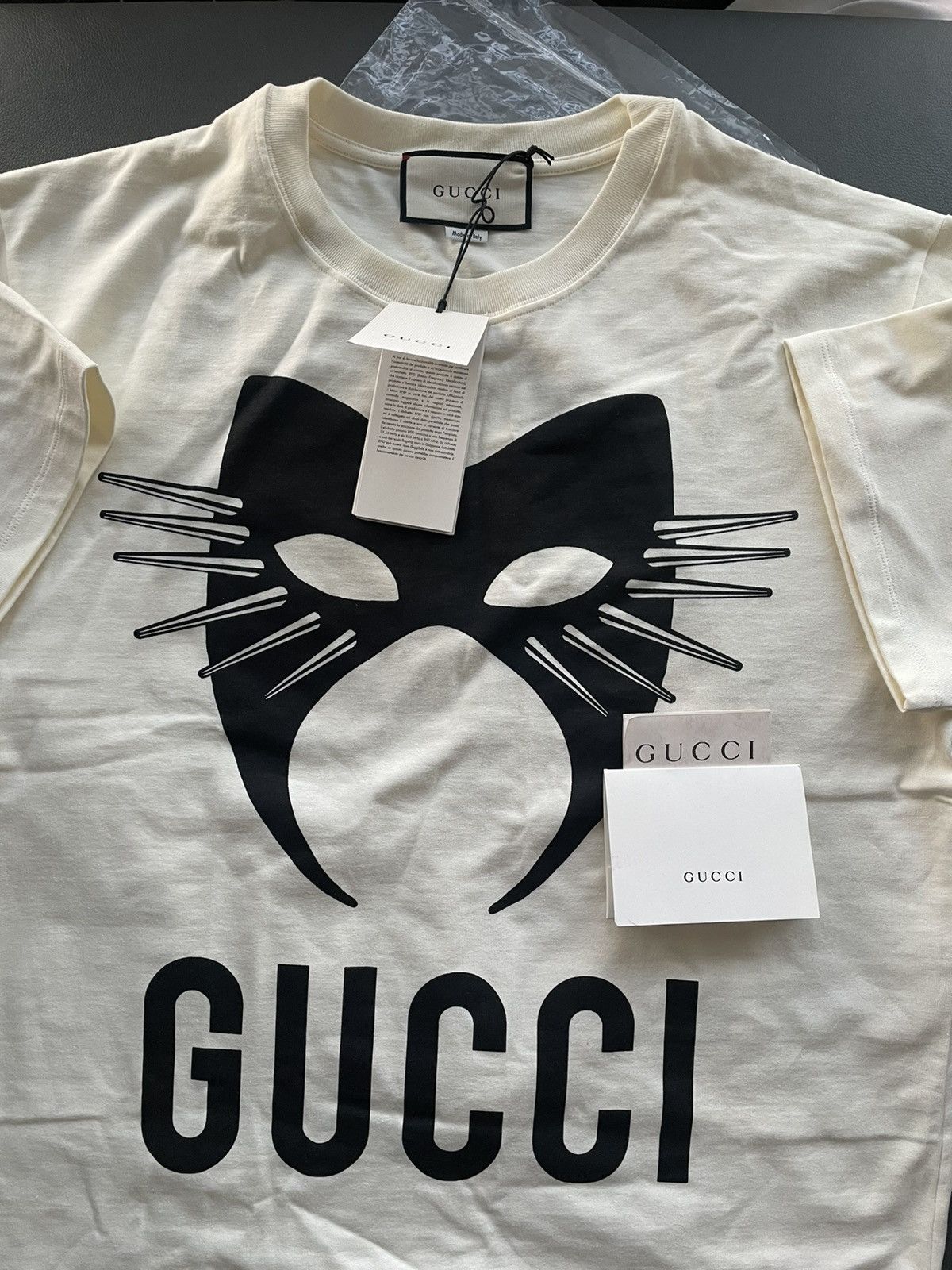 Gucci Super Runway Limited Edition Masked Logo Gucci Tee Size US L / EU 52-54 / 3 - 1 Thumbnail