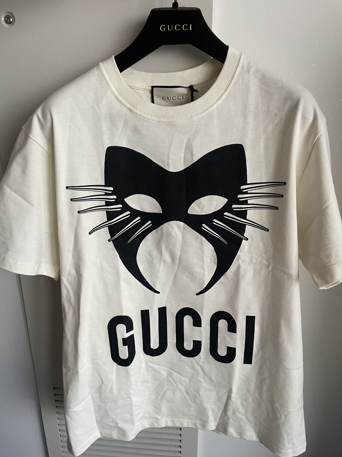 Gucci Super Runway Limited Edition Masked Logo Gucci Tee Size US L / EU 52-54 / 3 - 3 Thumbnail
