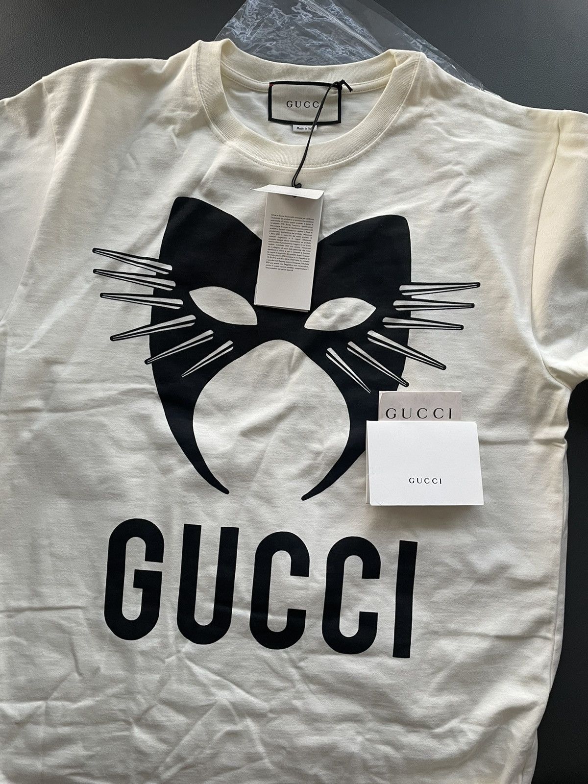 Gucci Super Runway Limited Edition Masked Logo Gucci Tee Size US L / EU 52-54 / 3 - 4 Thumbnail