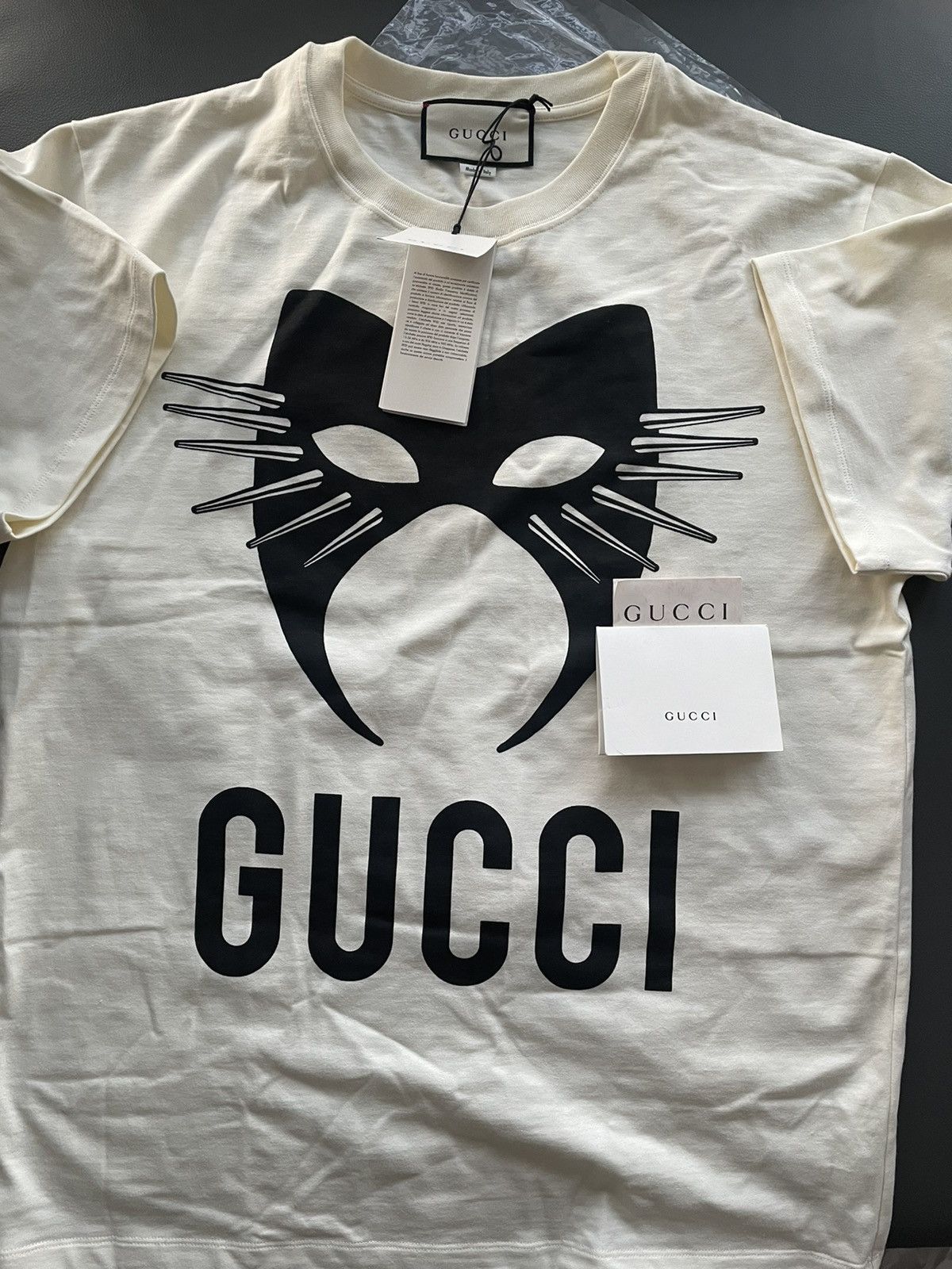 Gucci Super Runway Limited Edition Masked Logo Gucci Tee Size US L / EU 52-54 / 3 - 18 Thumbnail