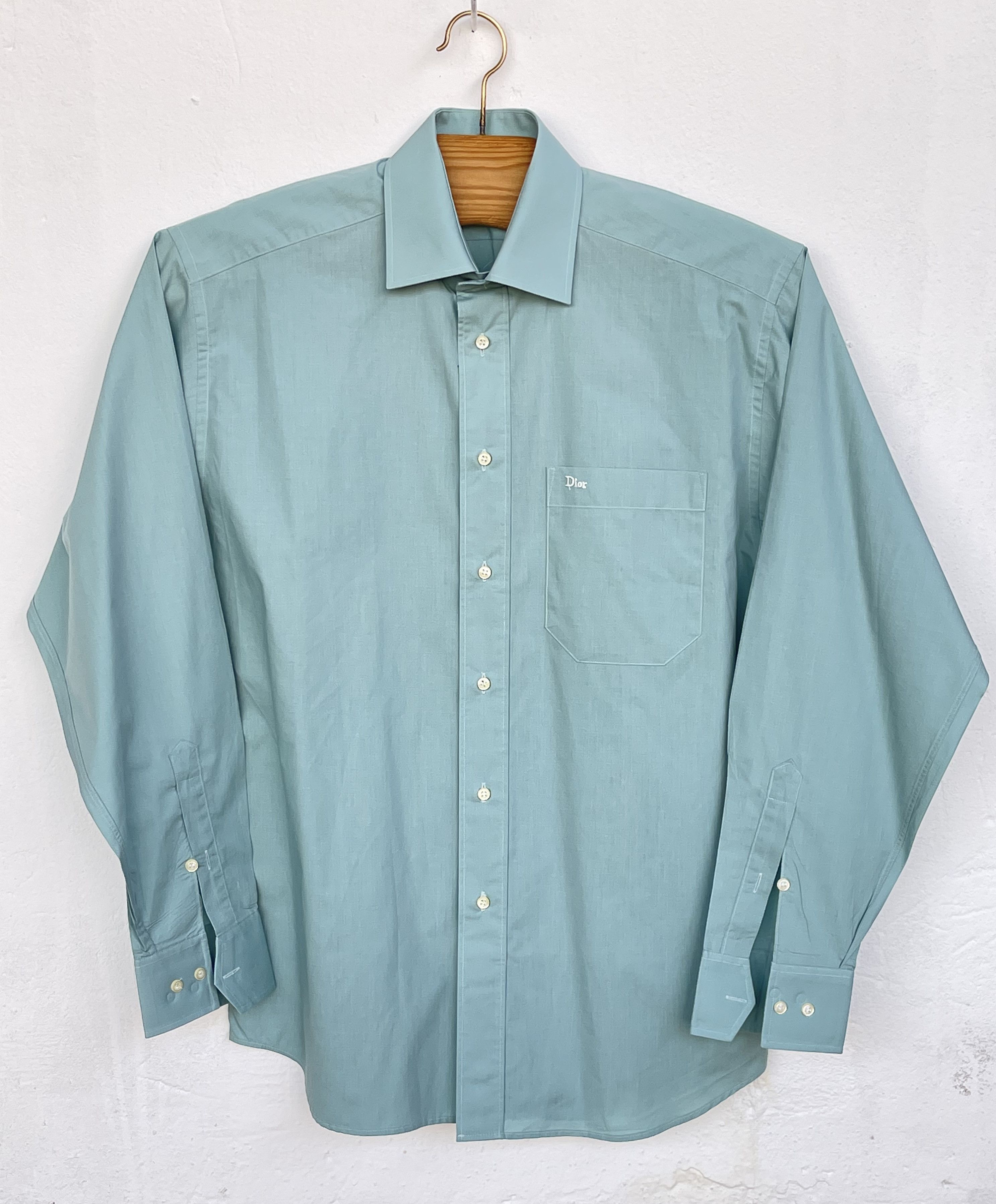Christian Dior Monsieur 🔥 Christian Dior shirt tiffany blue M size shirt Size US M / EU 48-50 / 2 - 4 Thumbnail