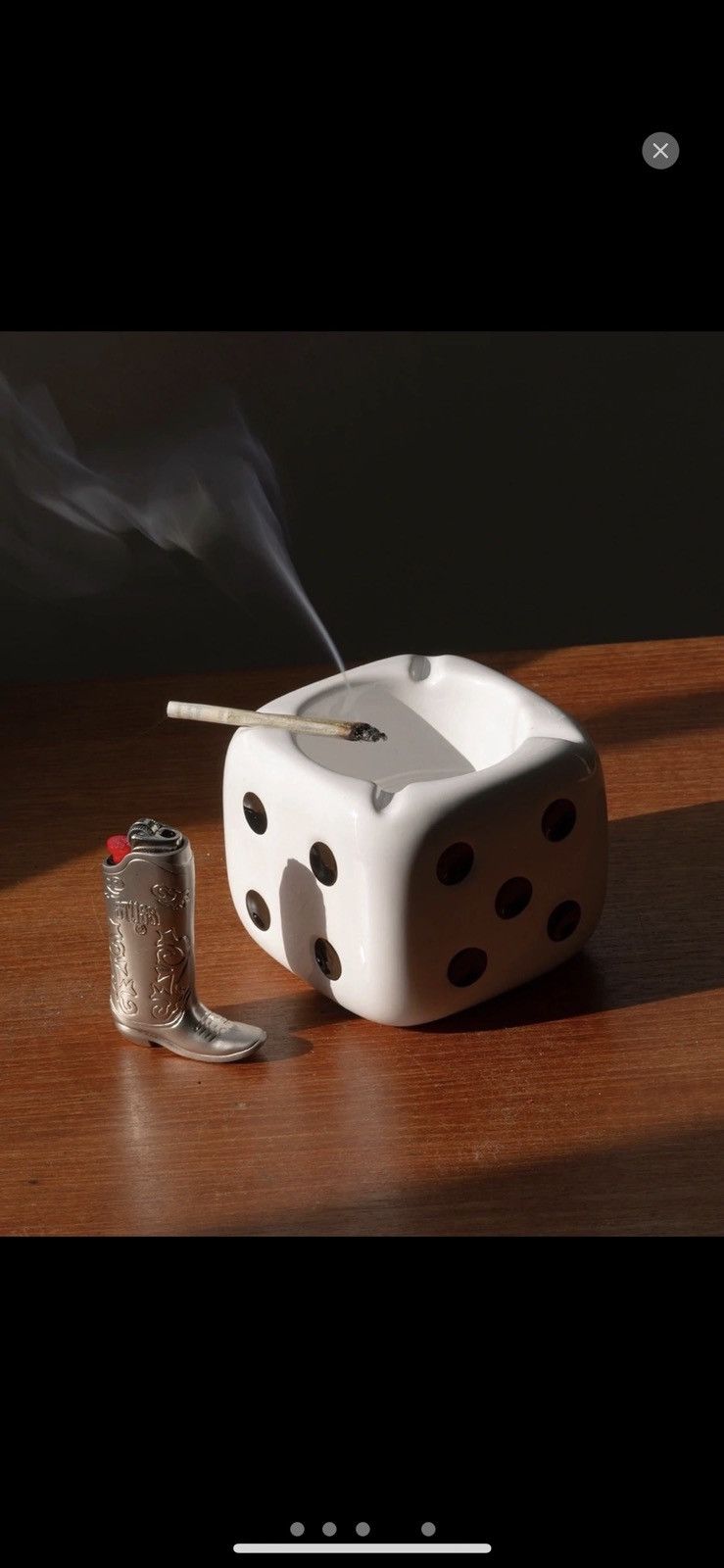 Stussy ceramic dice ashtray 灰皿 138743-wht.jpg