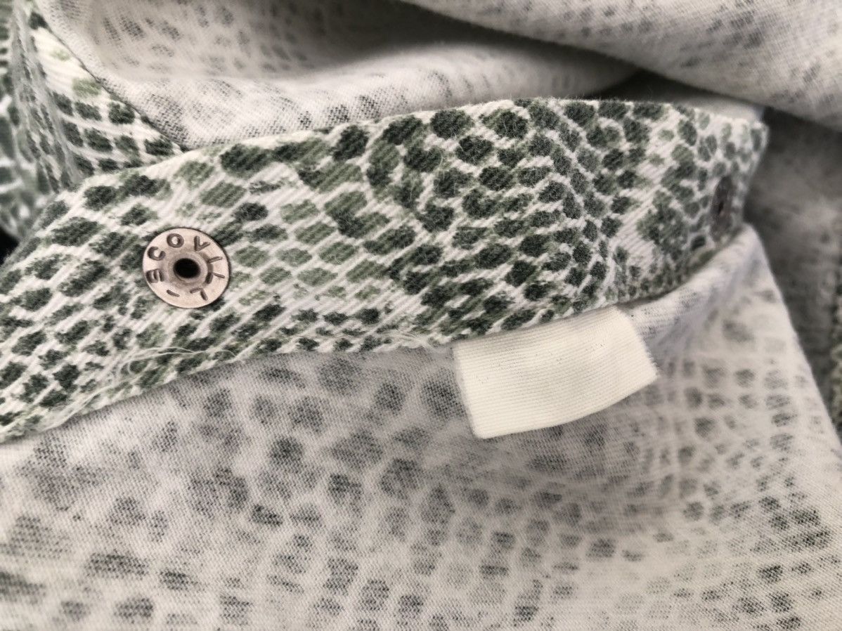 Vintage Vintage 90s B.B.H Label Japan Snake Scale Western Shirt Size US M / EU 48-50 / 2 - 16 Thumbnail