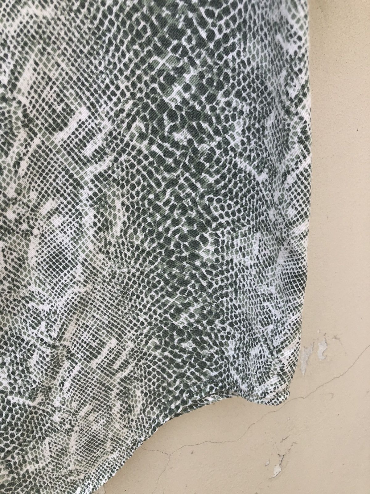 Vintage Vintage 90s B.B.H Label Japan Snake Scale Western Shirt Size US M / EU 48-50 / 2 - 13 Thumbnail