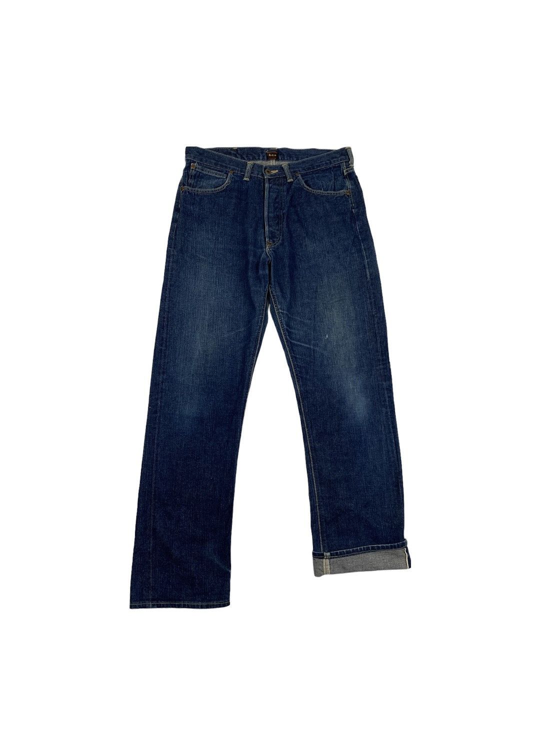 Lee × Vintage Vintage Lee Selvedge Denim Jeans Pants Size US 34 / EU 50 - 1 Thumbnail