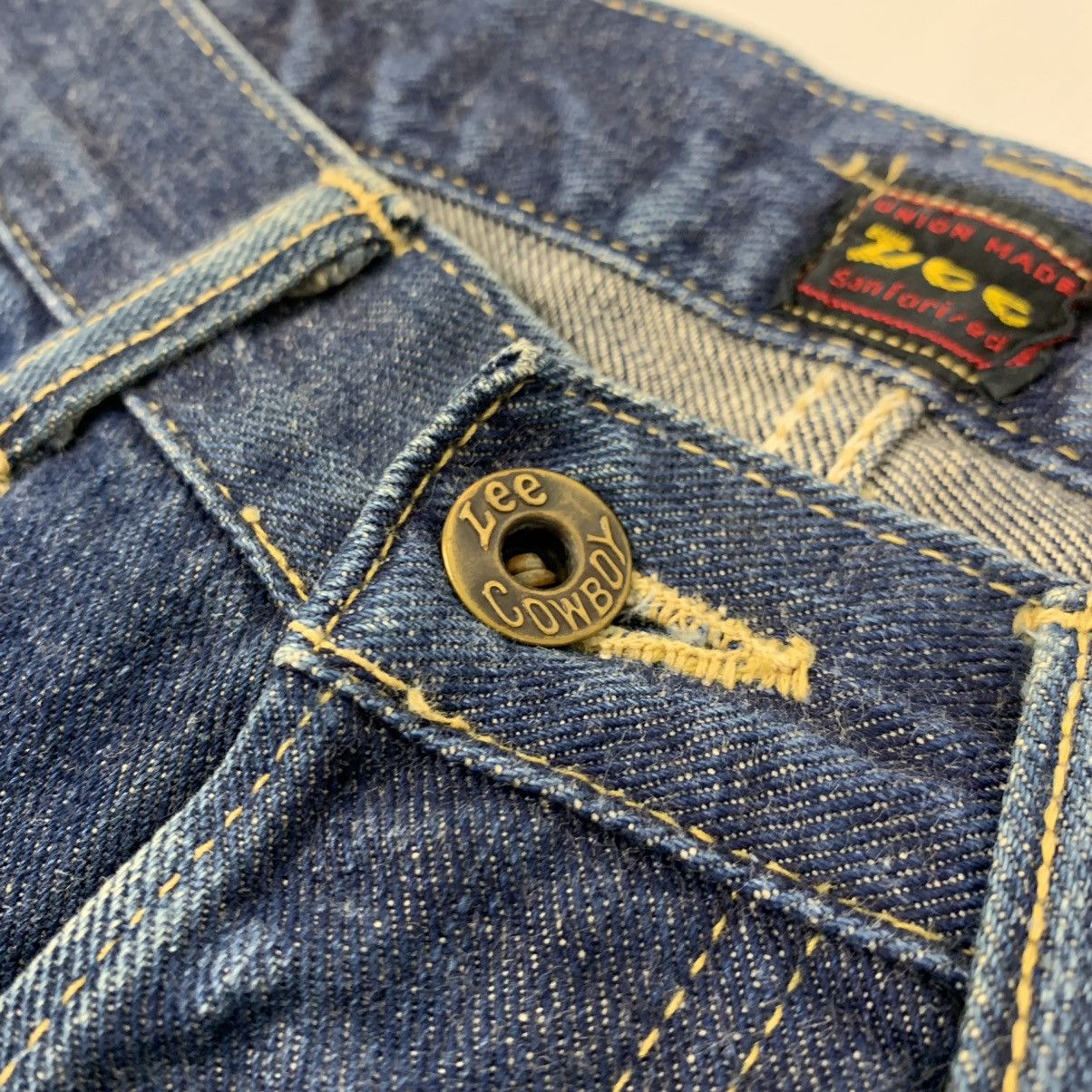 Lee × Vintage Vintage Lee Selvedge Denim Jeans Pants Size US 34 / EU 50 - 6 Thumbnail