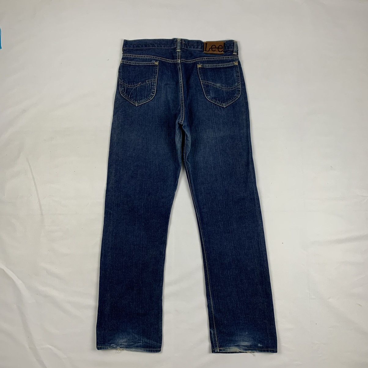 Lee × Vintage Vintage Lee Selvedge Denim Jeans Pants Size US 34 / EU 50 - 7 Thumbnail