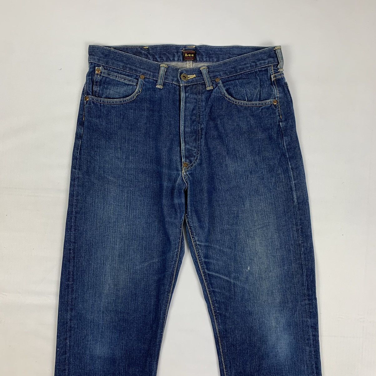 Lee × Vintage Vintage Lee Selvedge Denim Jeans Pants Size US 34 / EU 50 - 4 Thumbnail
