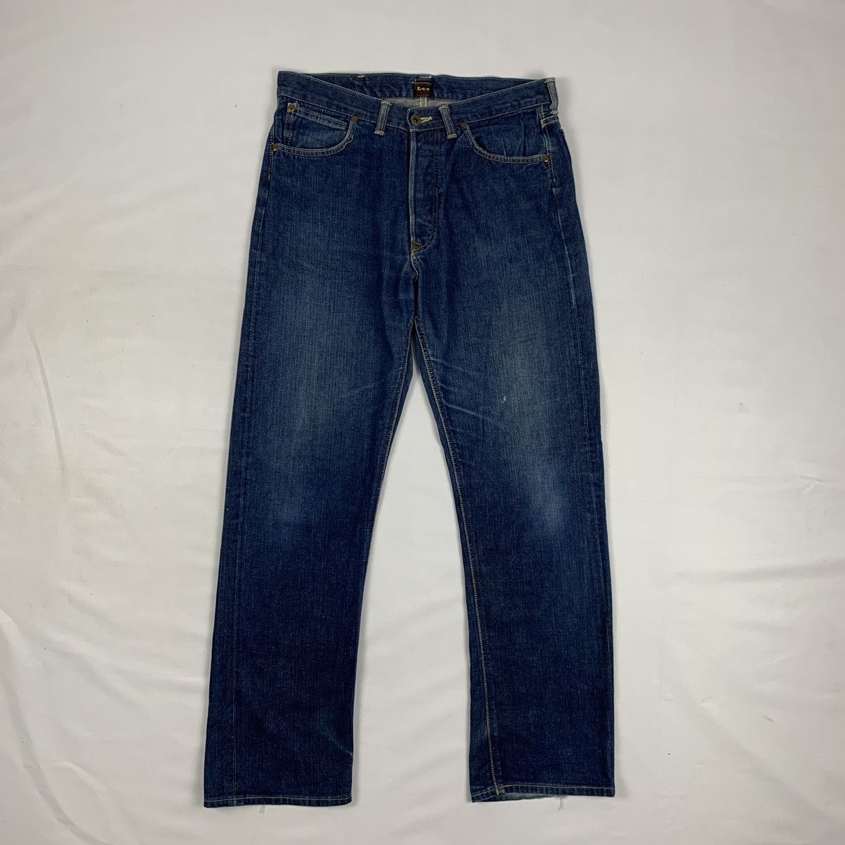 Lee × Vintage Vintage Lee Selvedge Denim Jeans Pants Size US 34 / EU 50 - 3 Thumbnail