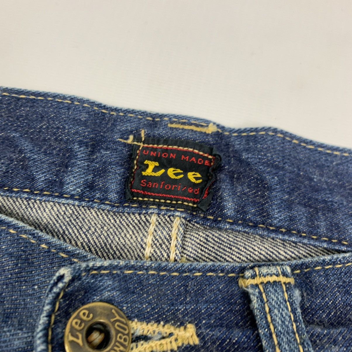 Lee × Vintage Vintage Lee Selvedge Denim Jeans Pants Size US 34 / EU 50 - 11 Thumbnail
