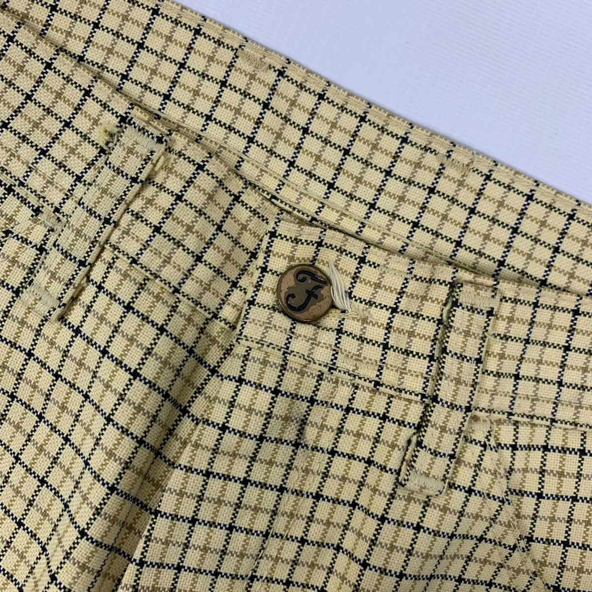 Farah Vintage Farah Nova Check Style Pants Size US 29 - 4 Thumbnail