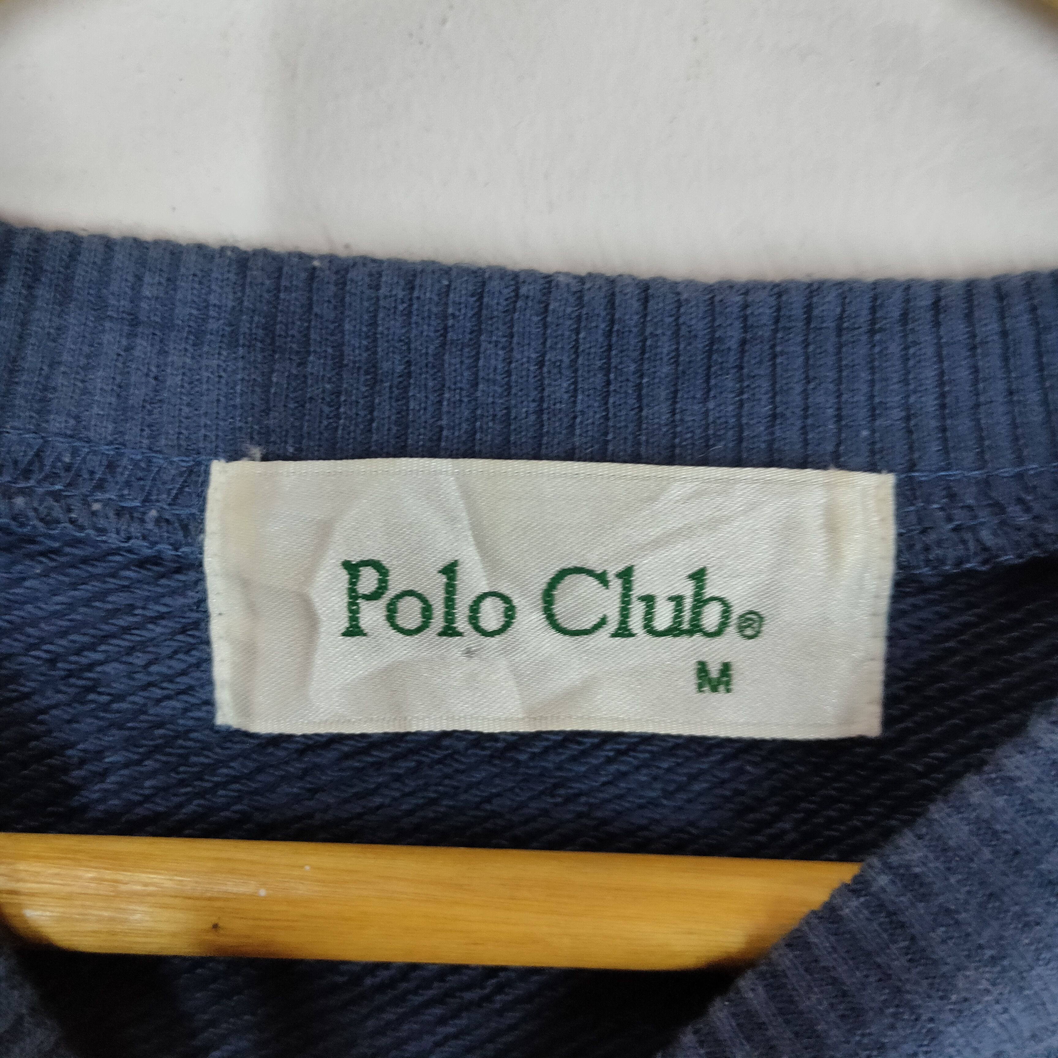 Other Vintage POLO CLUB EMBROIDERY Spellout Crewneck Sweatshirt Size US M / EU 48-50 / 2 - 4 Thumbnail