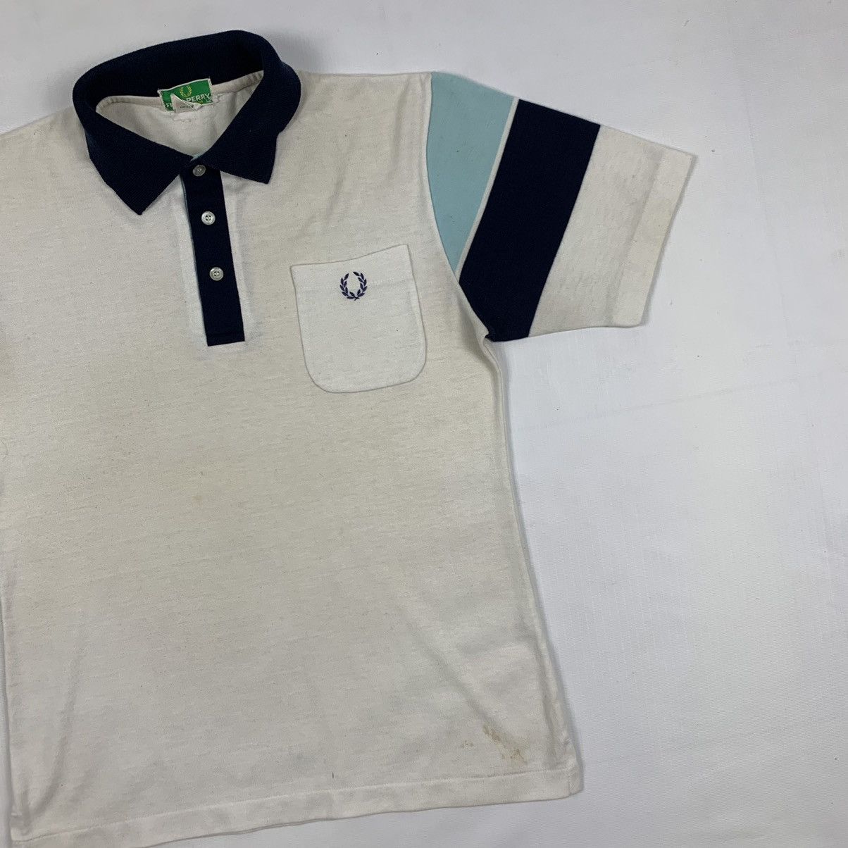 Fred Perry Vintage Fred Perry Sports Wear Collar Shirt Size US L / EU 52-54 / 3 - 3 Thumbnail