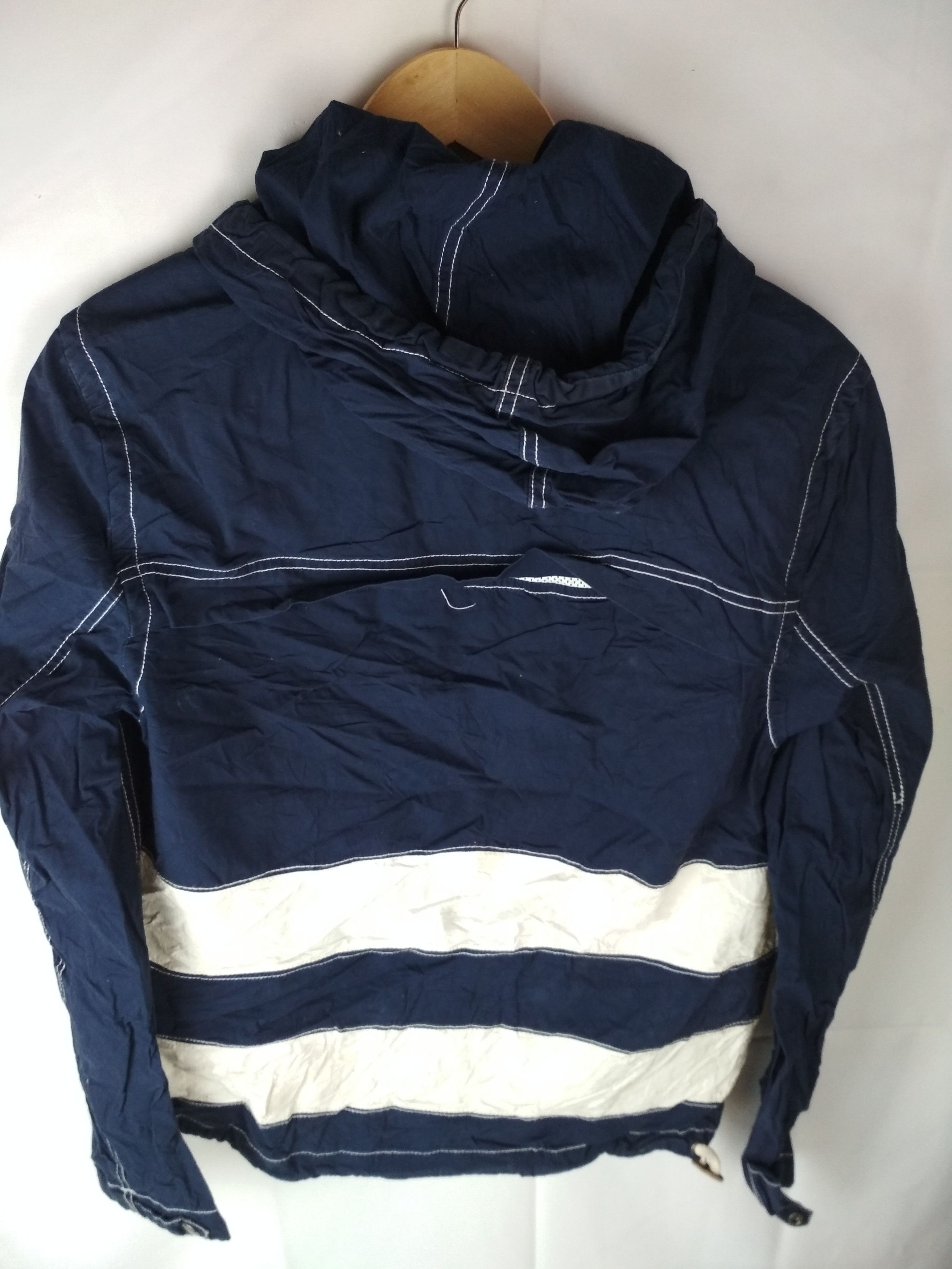 Gap × Japanese Brand GAP COTTON FULL ZIPPER STRIPE JACKET Size US S / EU 44-46 / 1 - 5 Thumbnail