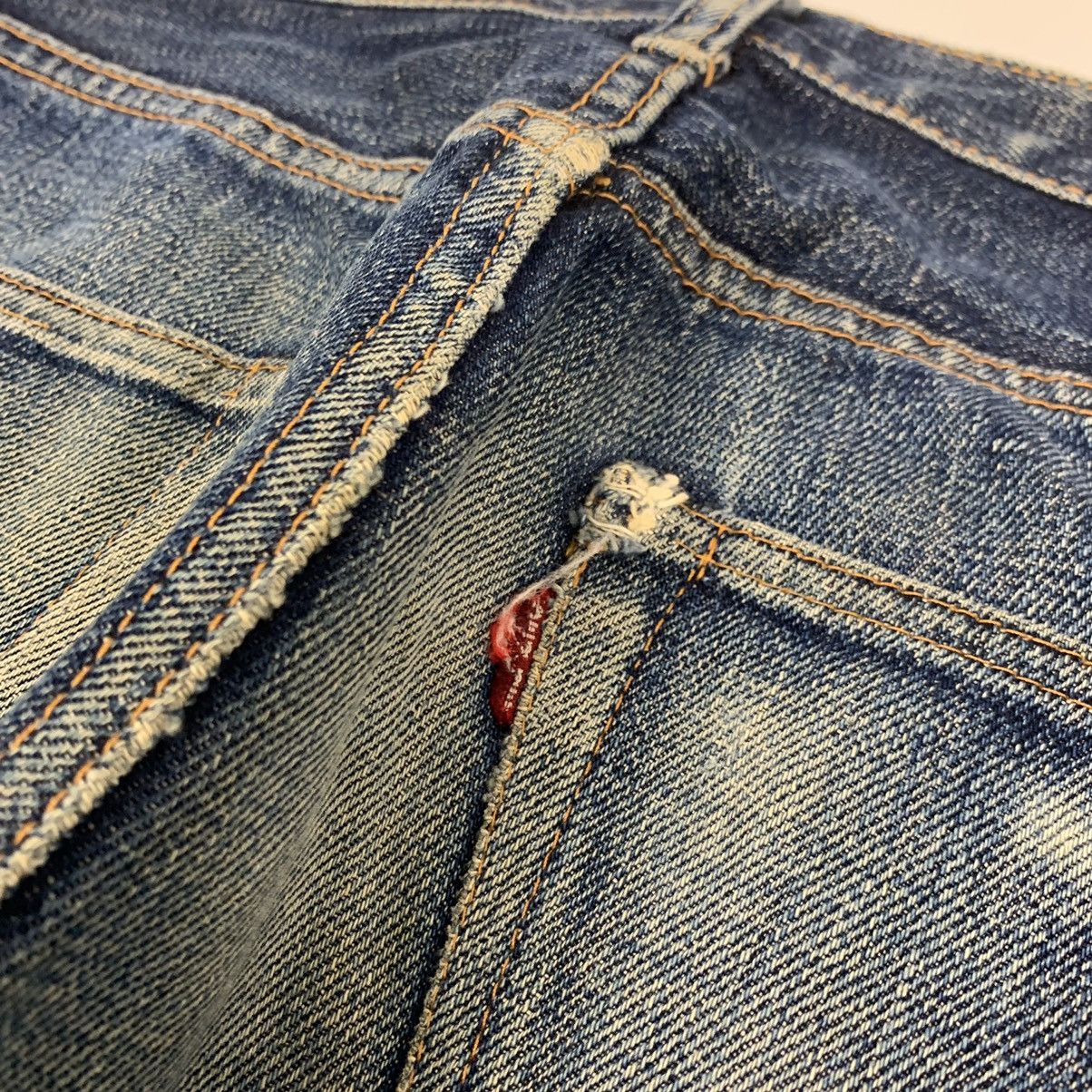 Levi's Vintage Distressed Levi’s Selvedge Denim Jeans Pants Size US 30 / EU 46 - 10 Thumbnail