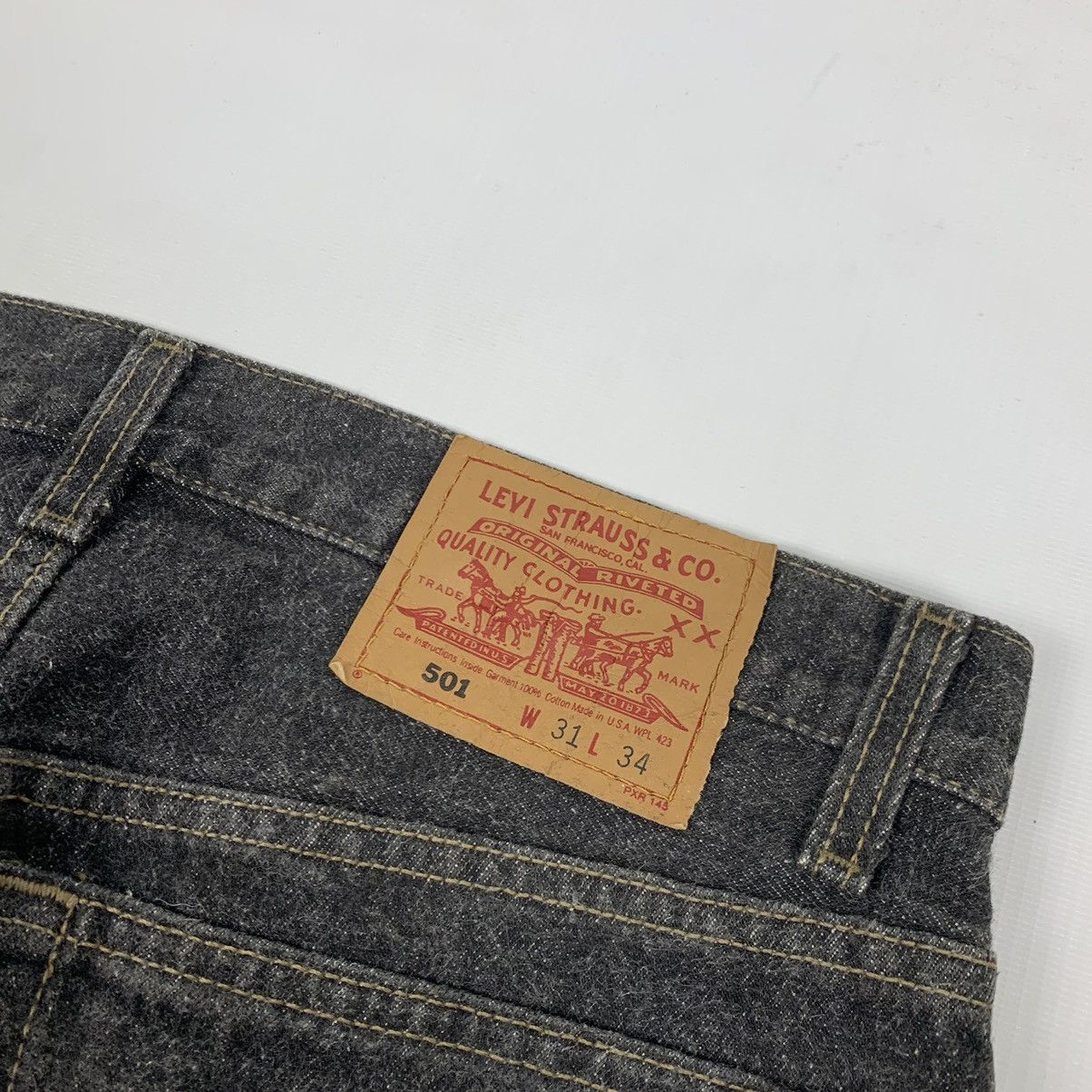 Levi's Vintage Levi’s 501 Denim Jeans Pants Size US 30 / EU 46 - 8 Thumbnail