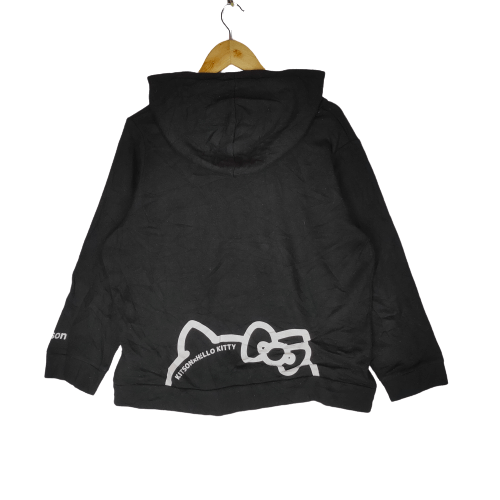 Anime KITSON X HELLO KITTY Spellout Cartoon Hoodie Sweatshirt Size US L / EU 52-54 / 3 - 1 Thumbnail