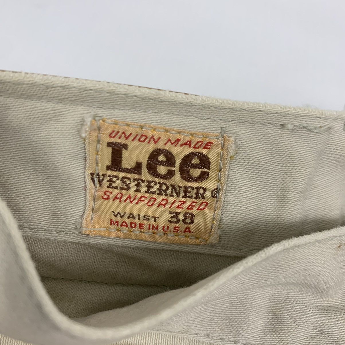 Lee × Vintage Vintage Lee Slack Casual Pants Size US 34 / EU 50 - 9 Thumbnail
