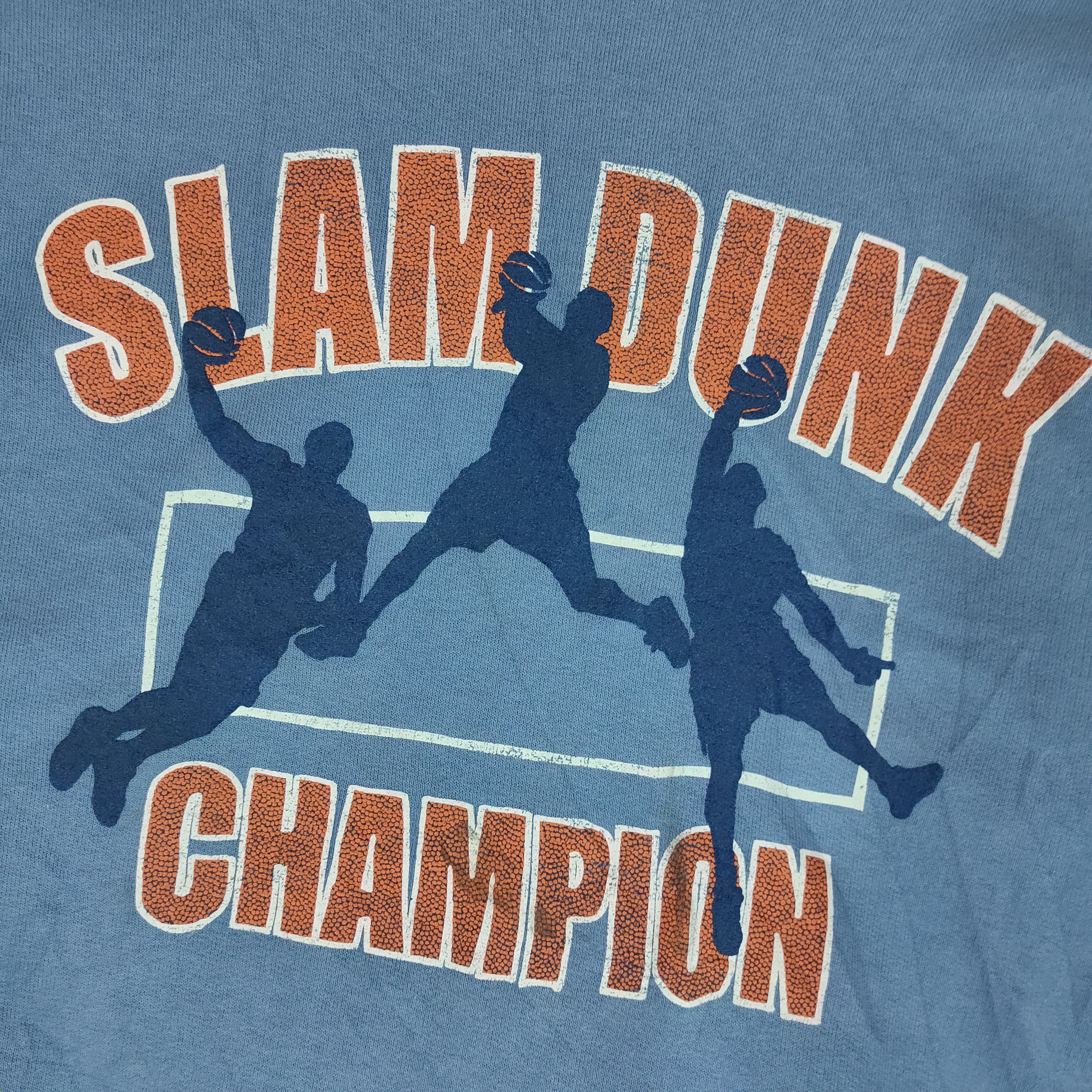 Hanes SLAM DUNK CHAMPION Action Basketball Pullover Sweatshirt Size US S / EU 44-46 / 1 - 2 Thumbnail