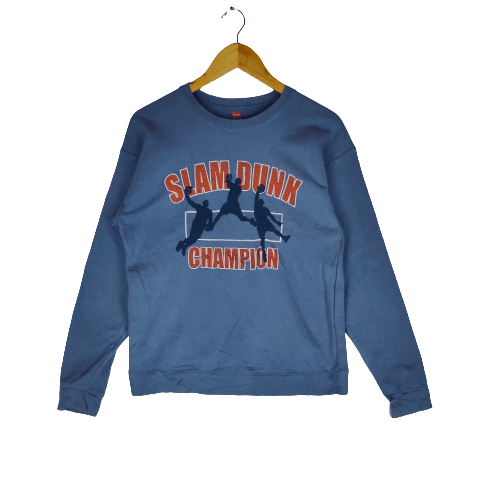 Hanes SLAM DUNK CHAMPION Action Basketball Pullover Sweatshirt Size US S / EU 44-46 / 1 - 1 Thumbnail