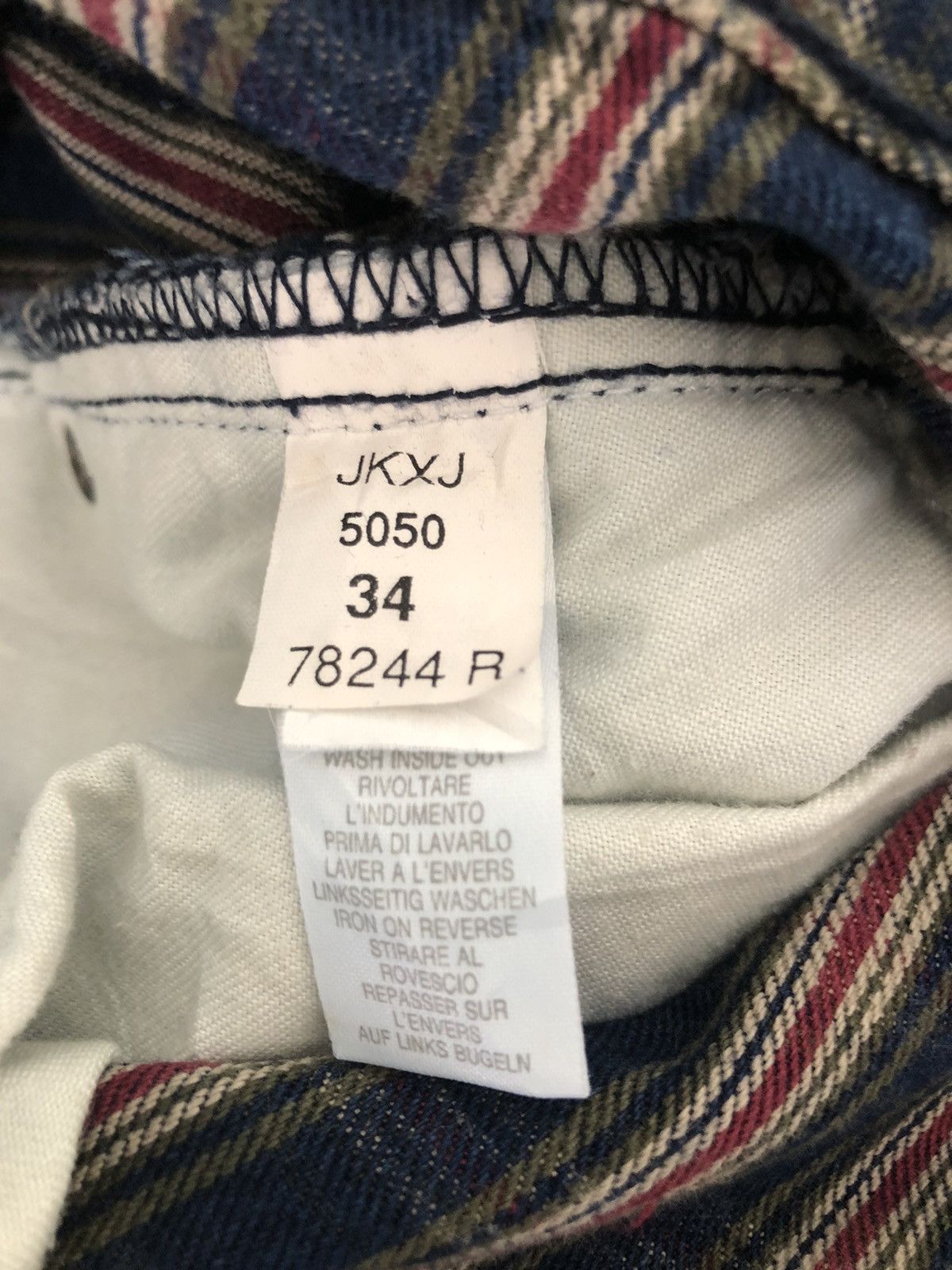 Paul Smith Paul Smith Jeans Made in Morocco Checkered Pant Size US 34 / EU 50 - 23 Thumbnail